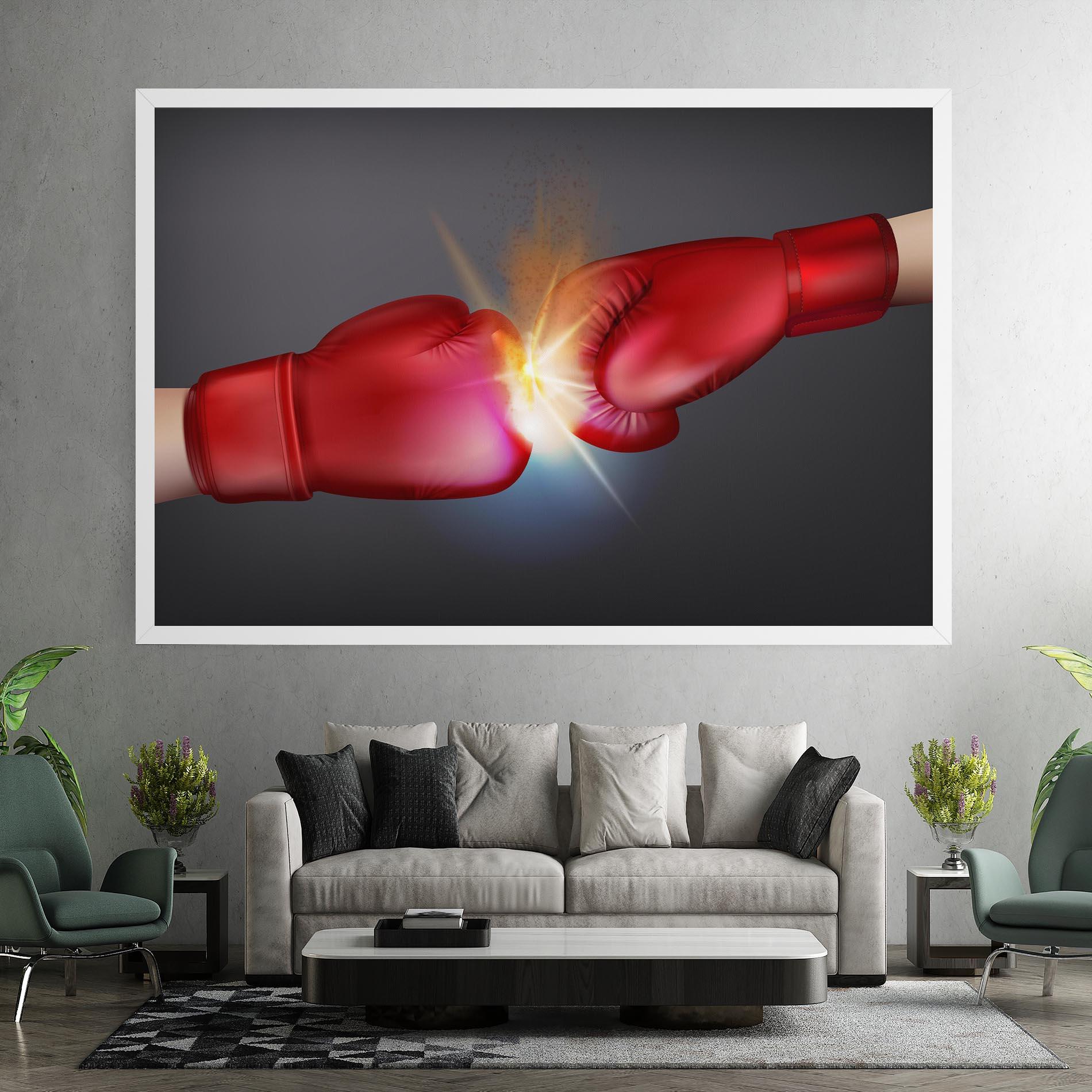 Obraz na Płótnie Box Explosion mockup 7