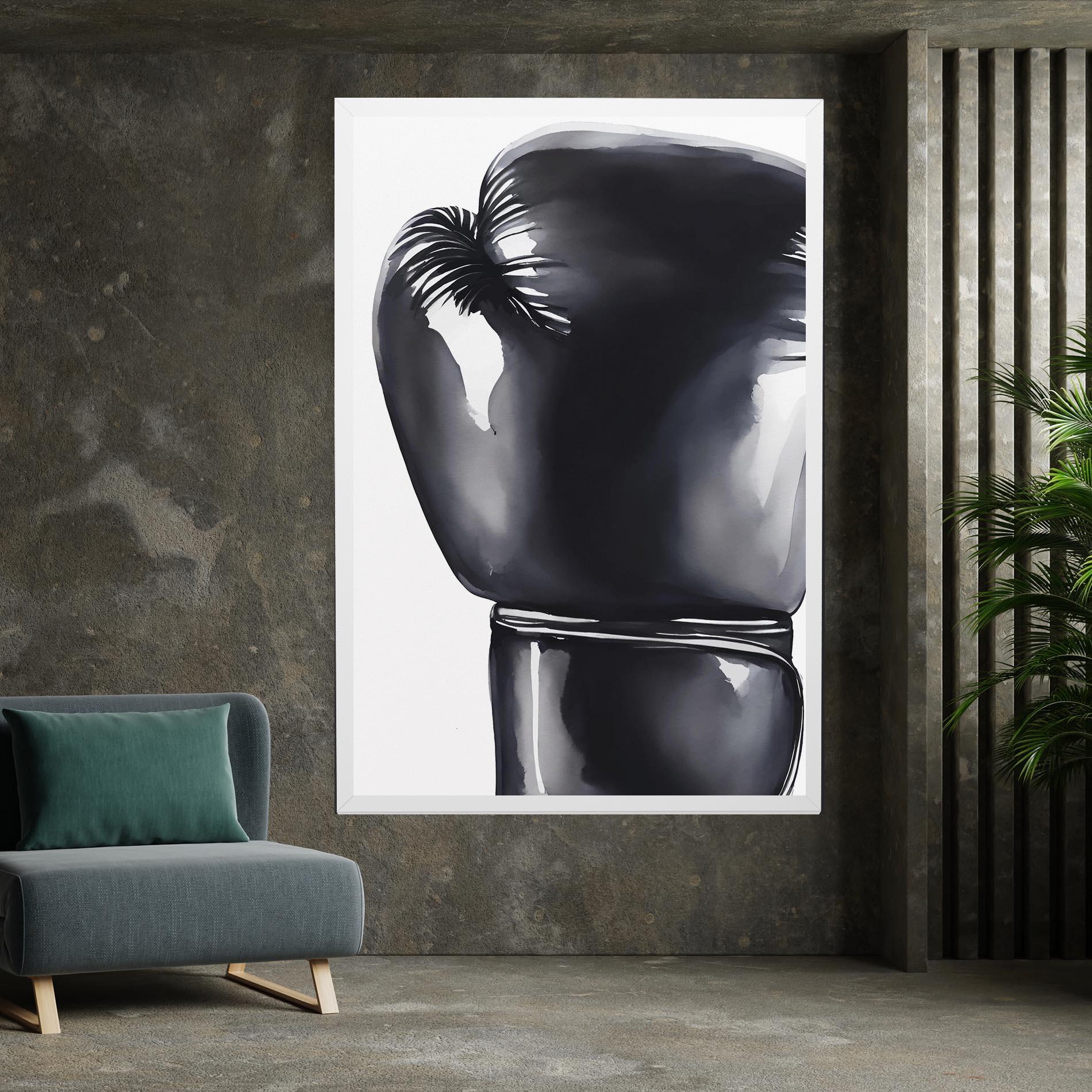 Obraz na Płótnie Black Box Glove mockup 7