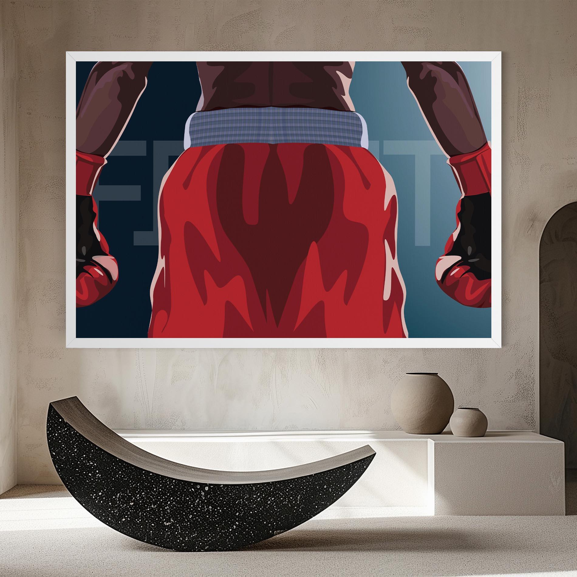 Obraz na Płótnie Fight Box mockup 8