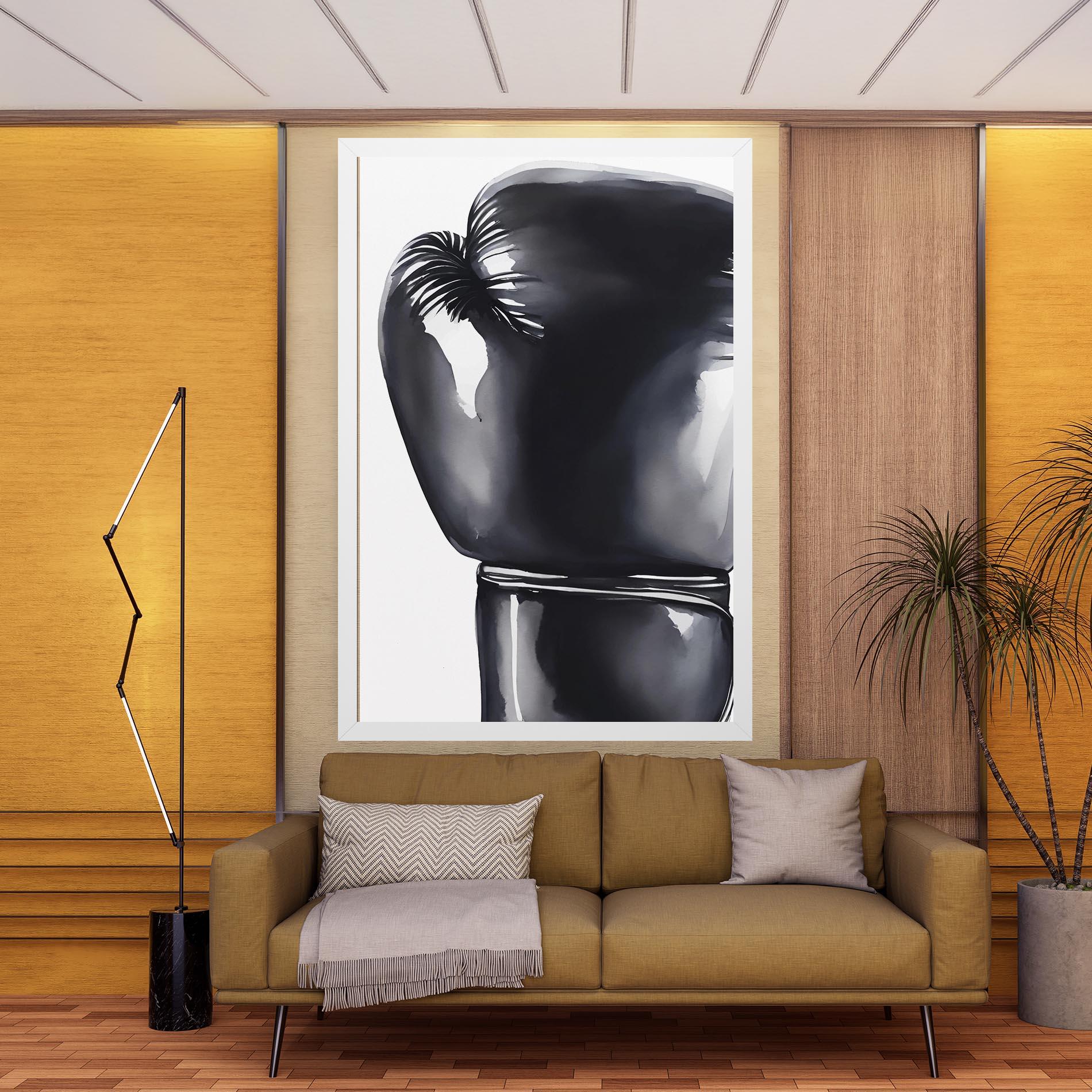 Obraz na Płótnie Black Box Glove mockup 9