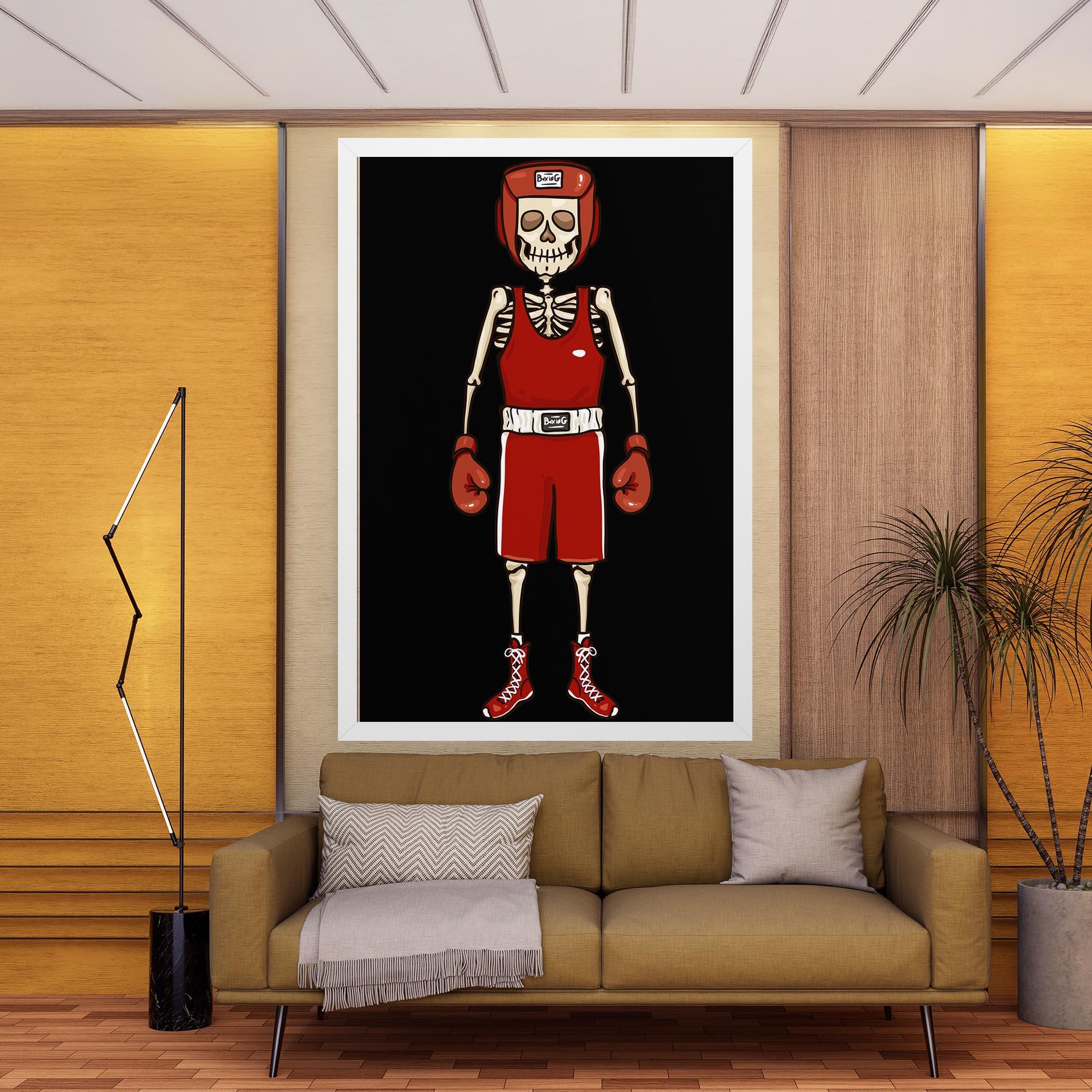 Obraz na Płótnie Bones Box mockup 9