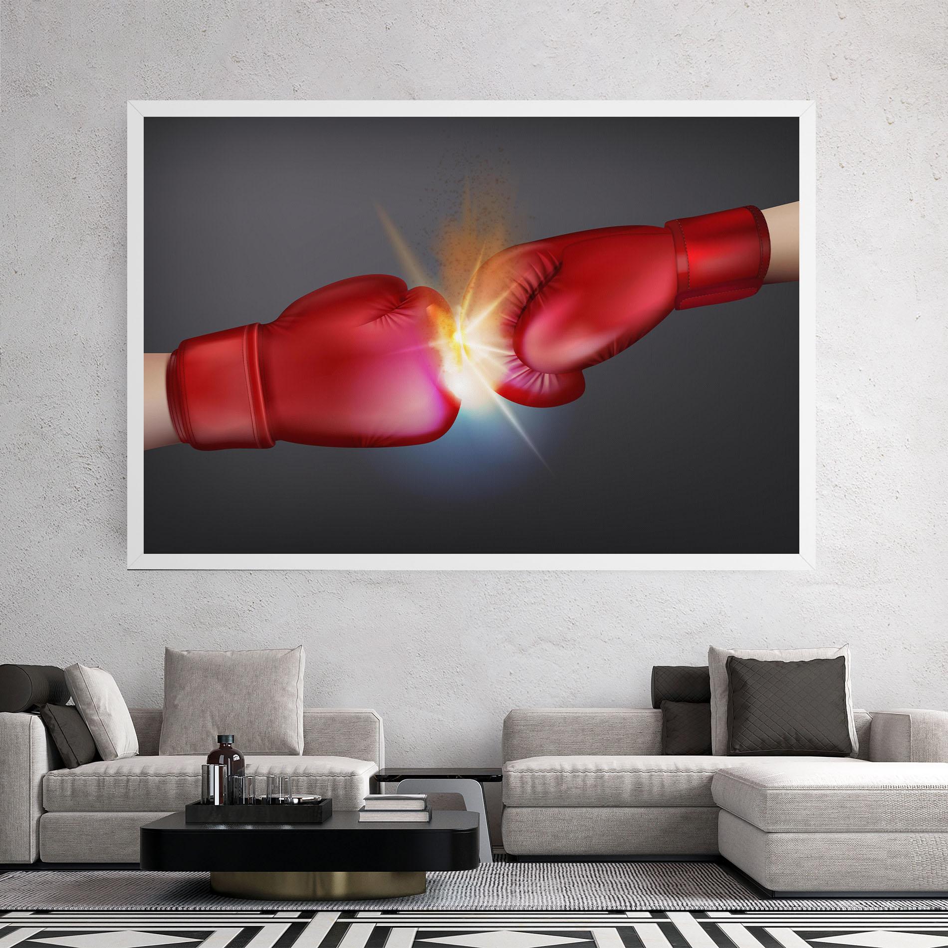 Obraz na Płótnie Box Explosion mockup 2