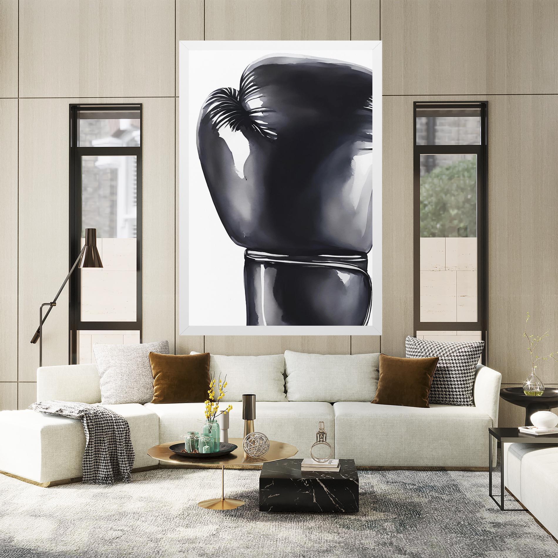 Obraz na Płótnie Black Box Glove mockup 2