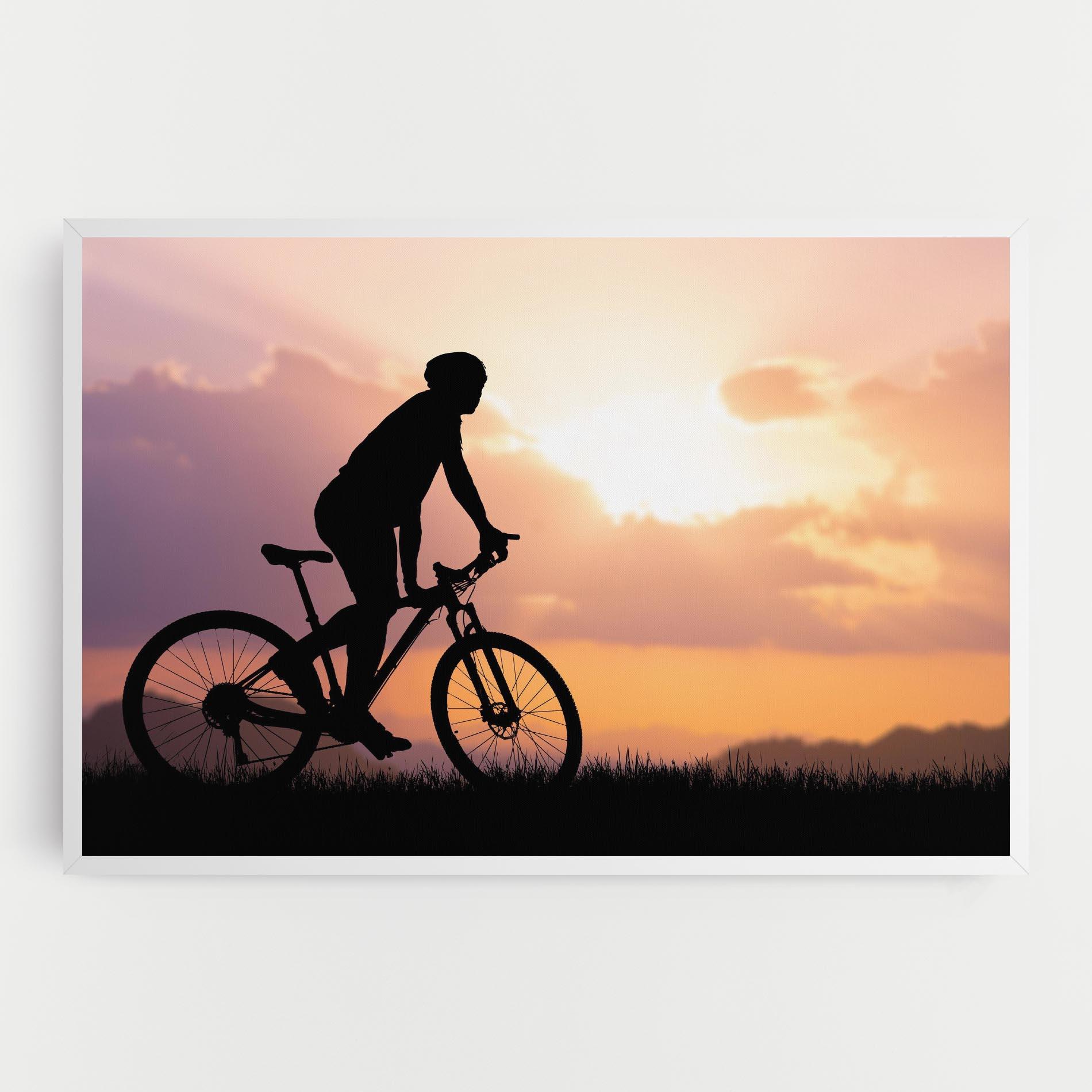 Obraz na Płótnie Bike Travel Concept mockup 0