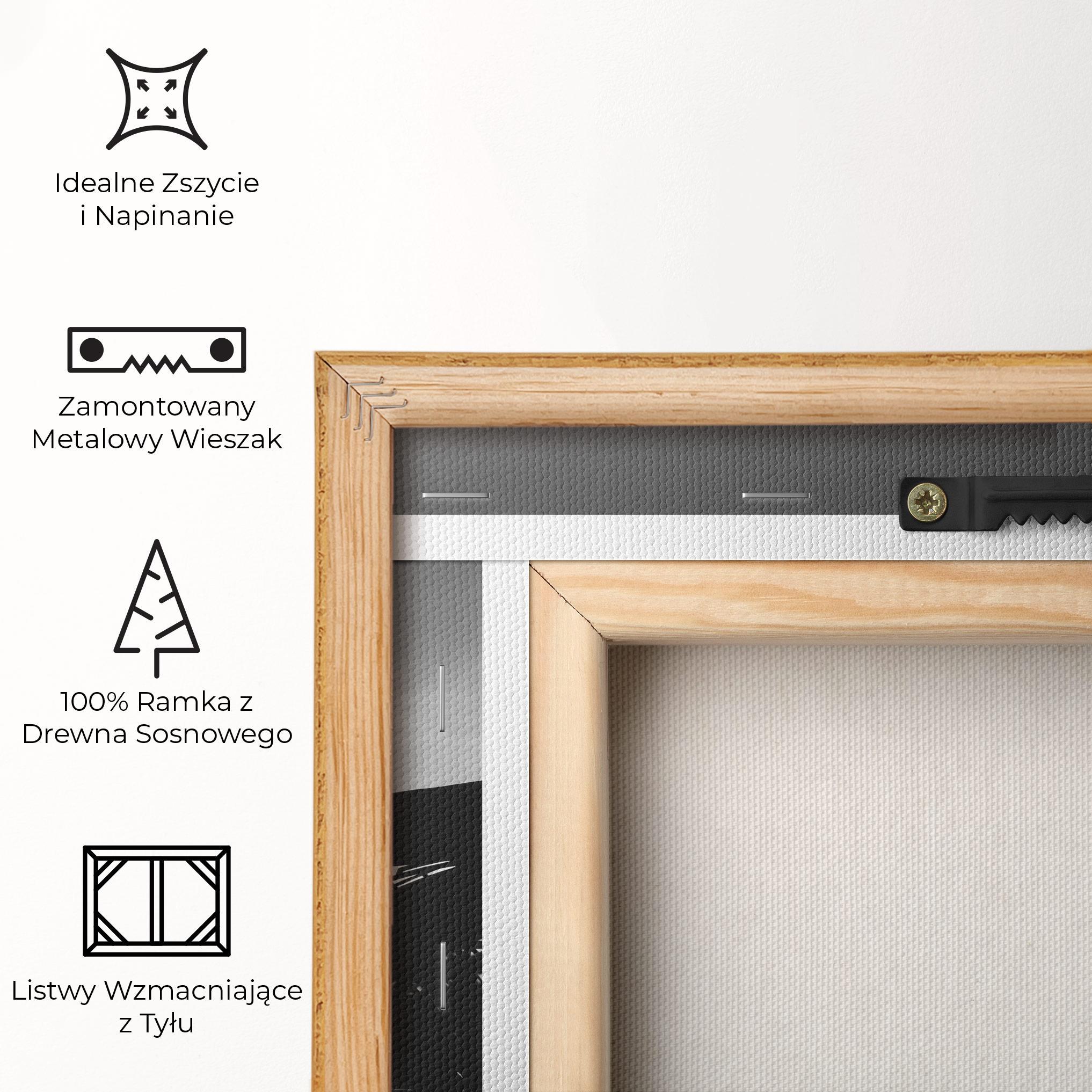 Obraz na Płótnie Black Bike Shilouette mockup 5