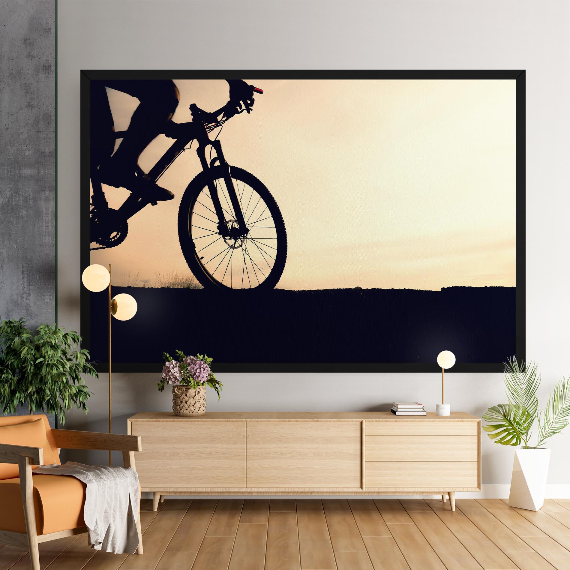 Obraz na Płótnie Cream Sky Mtb mockup 9