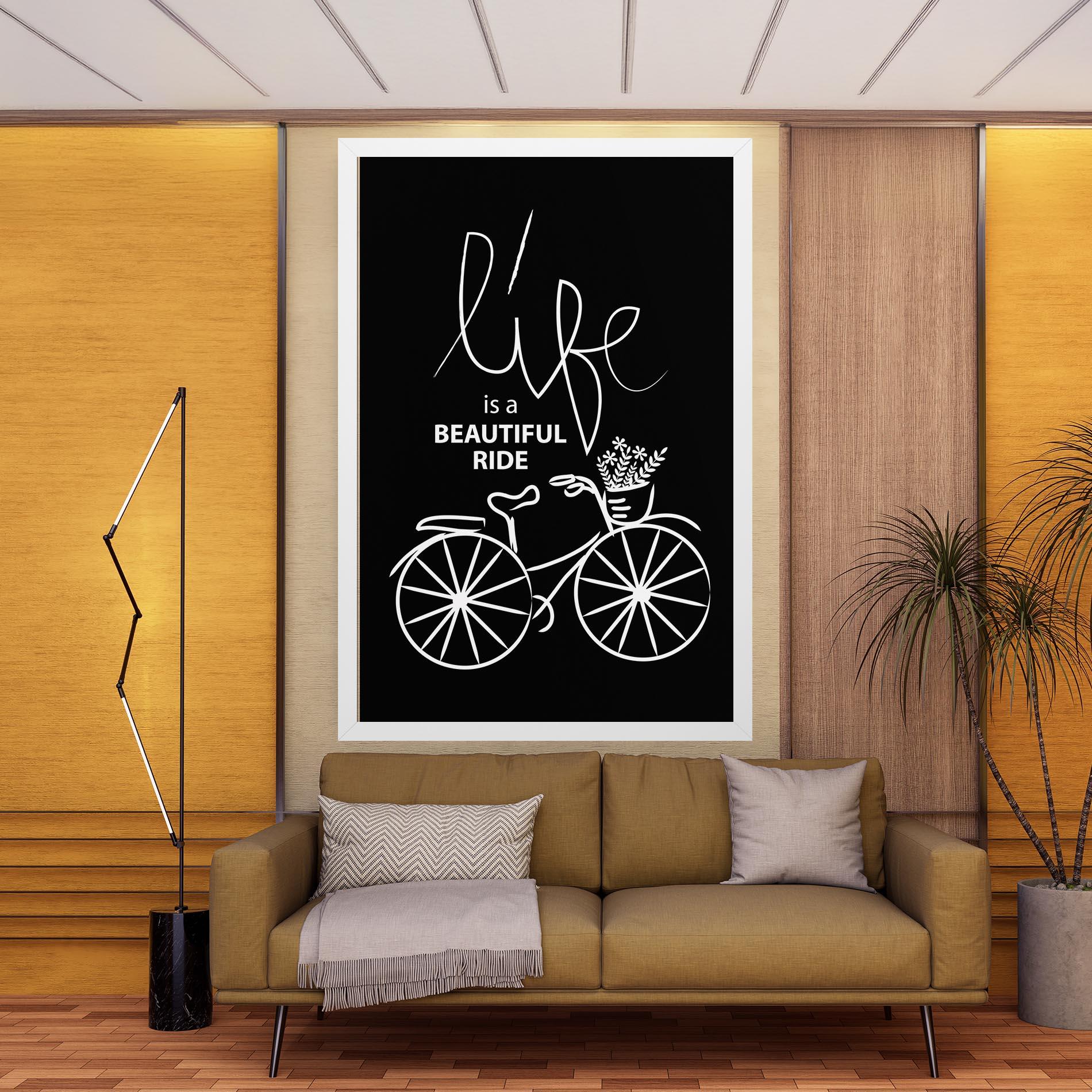 Obraz na Płótnie Beautiful Ride mockup 9