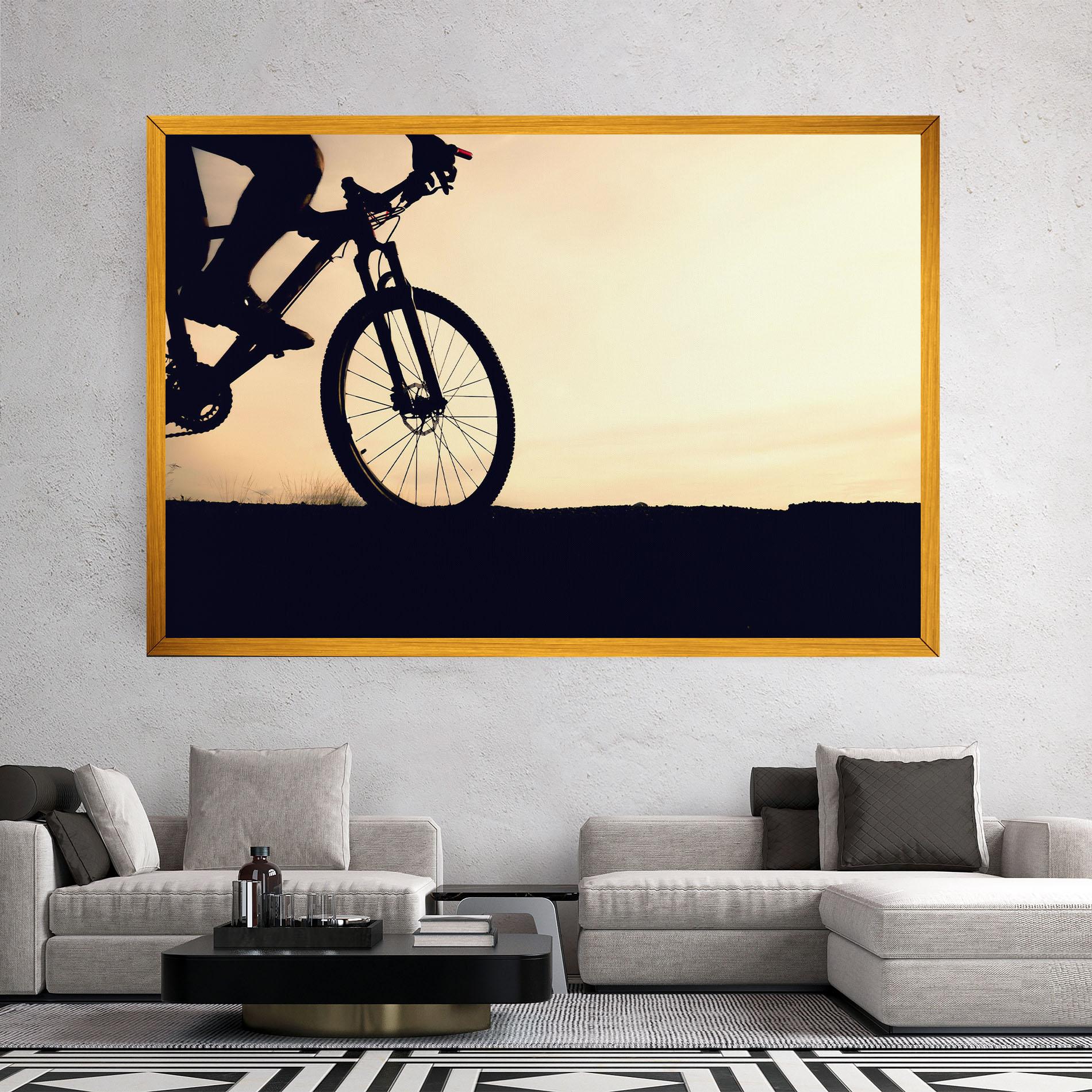Obraz na Płótnie Cream Sky Mtb mockup 2