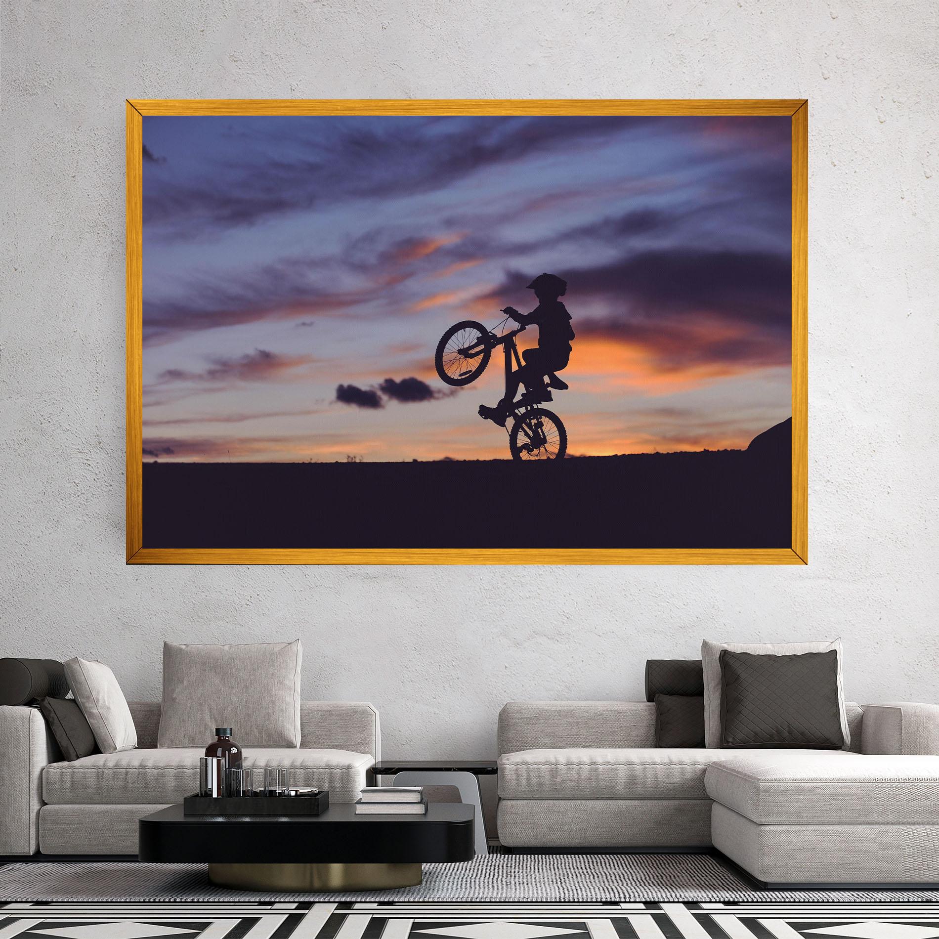 Obraz na Płótnie Spin Speed mockup 2