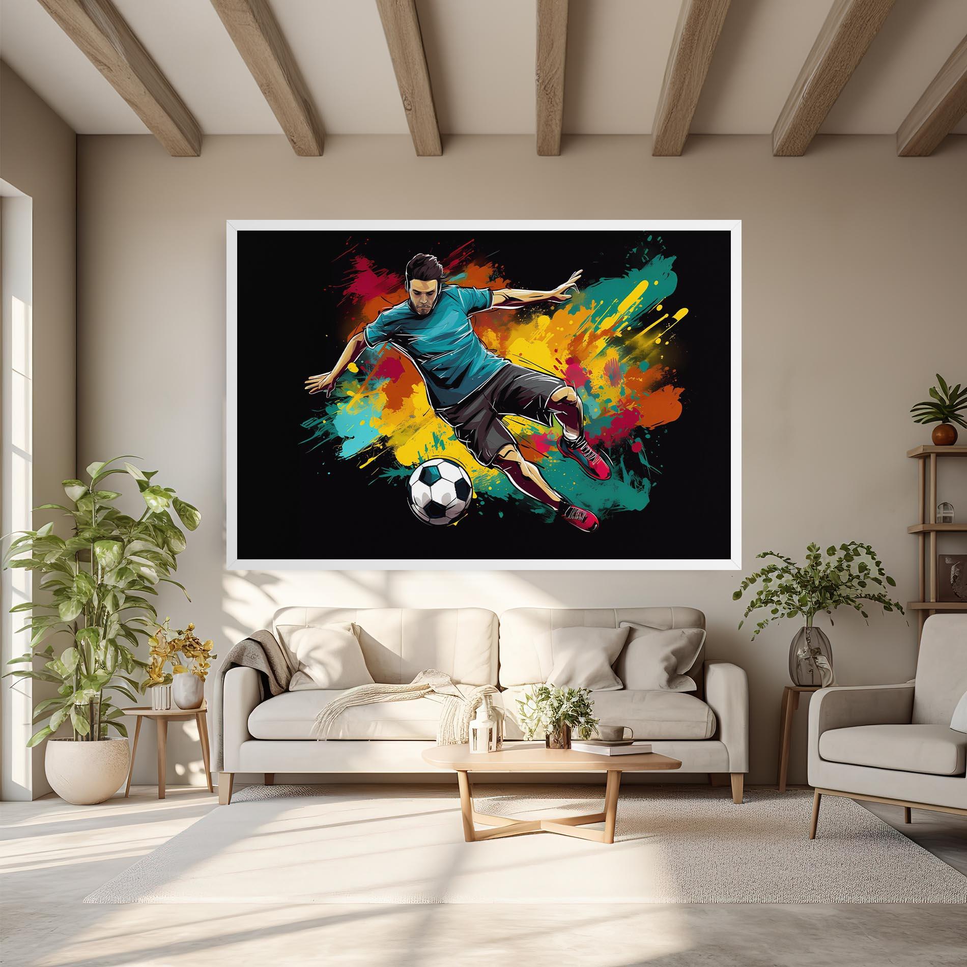 Obraz na Płótnie Foot Force mockup 6