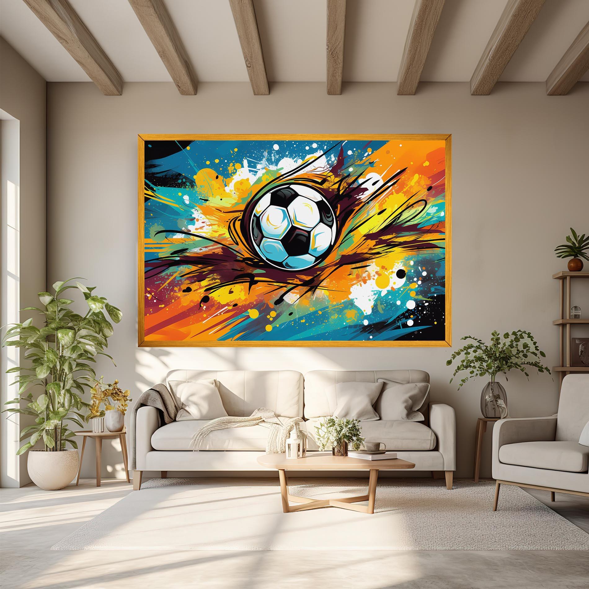 Obraz na Płótnie Game Grip mockup 6