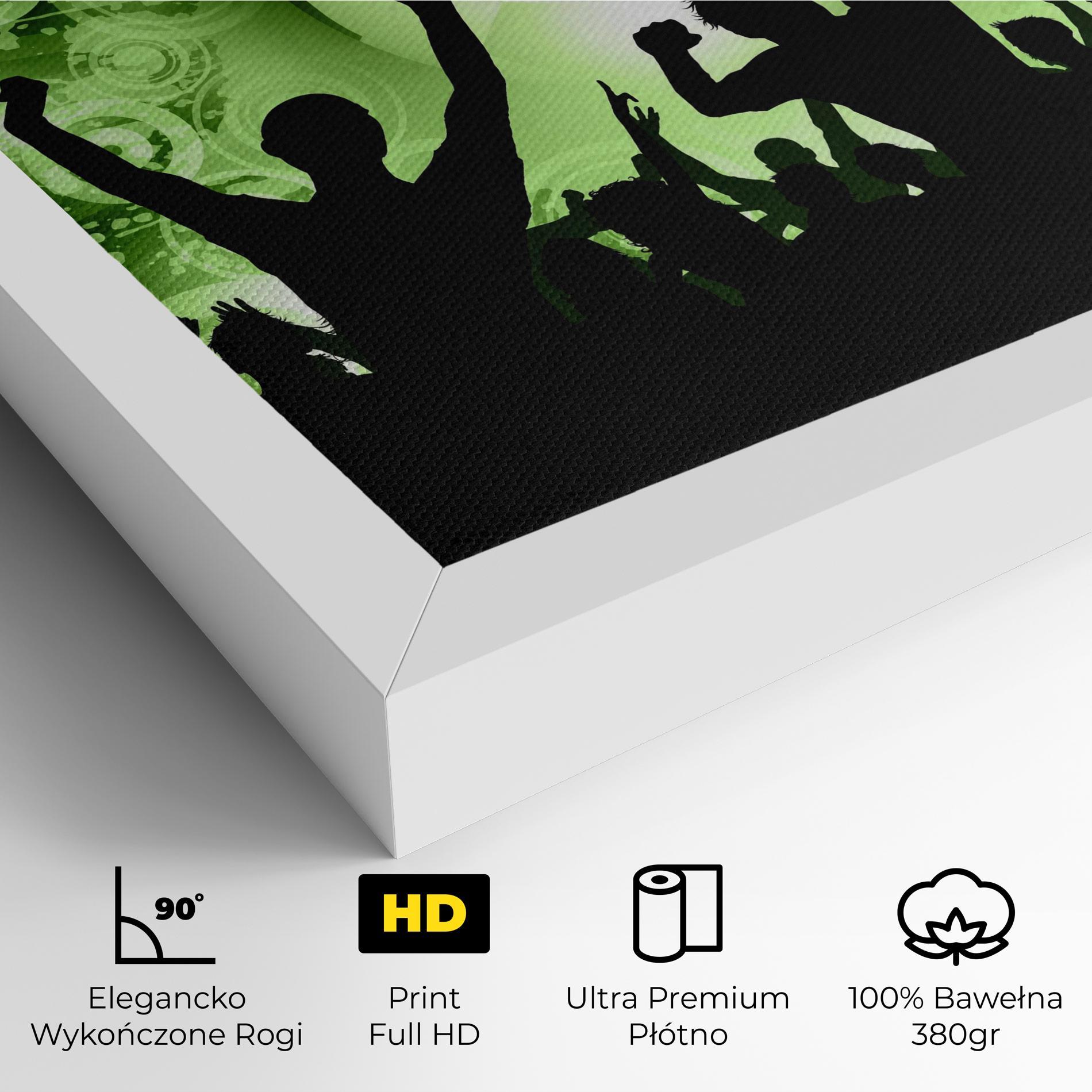 Obraz na Płótnie Football Crowd mockup 4