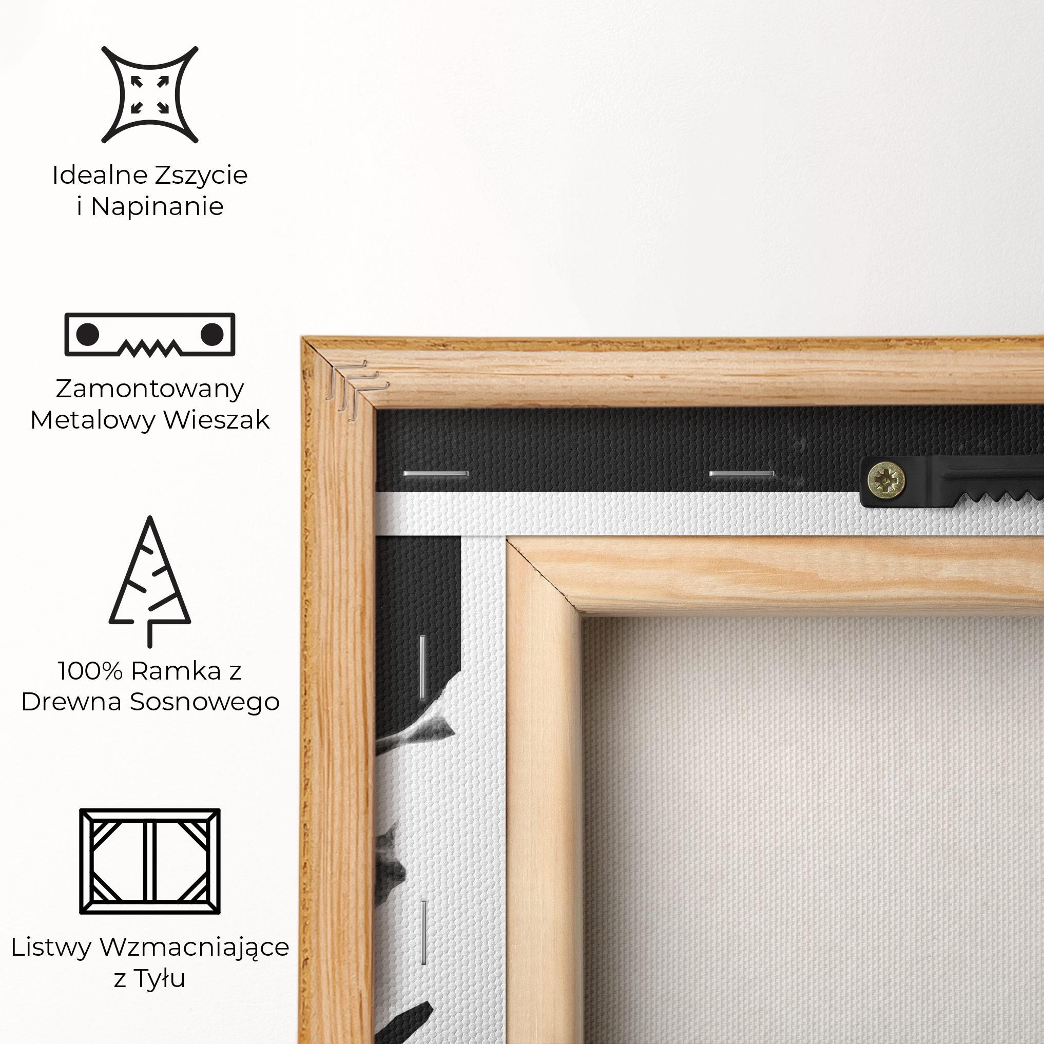 Obraz na Płótnie Football White Smoke mockup 5