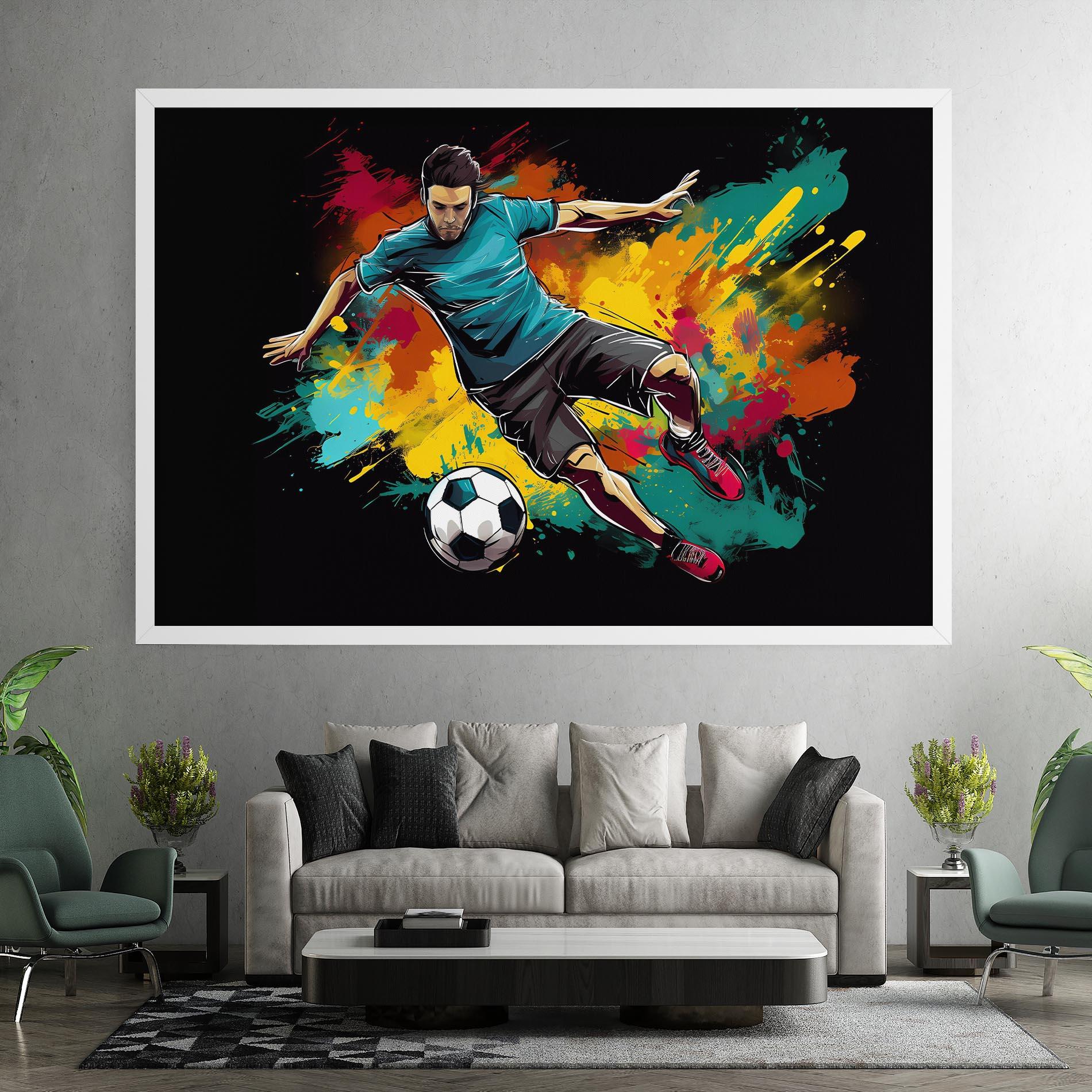 Obraz na Płótnie Foot Force mockup 7