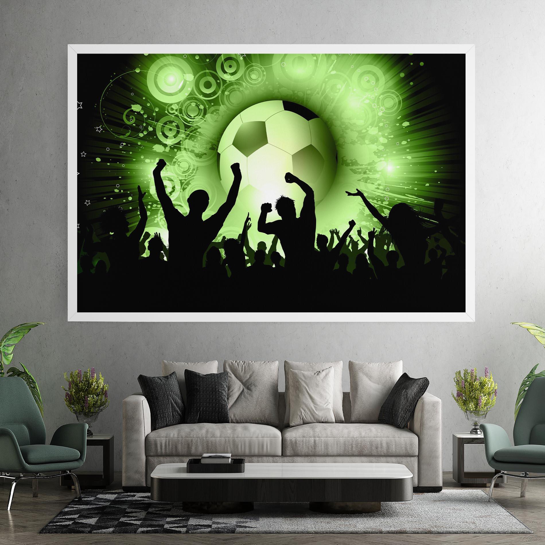 Obraz na Płótnie Football Crowd mockup 7