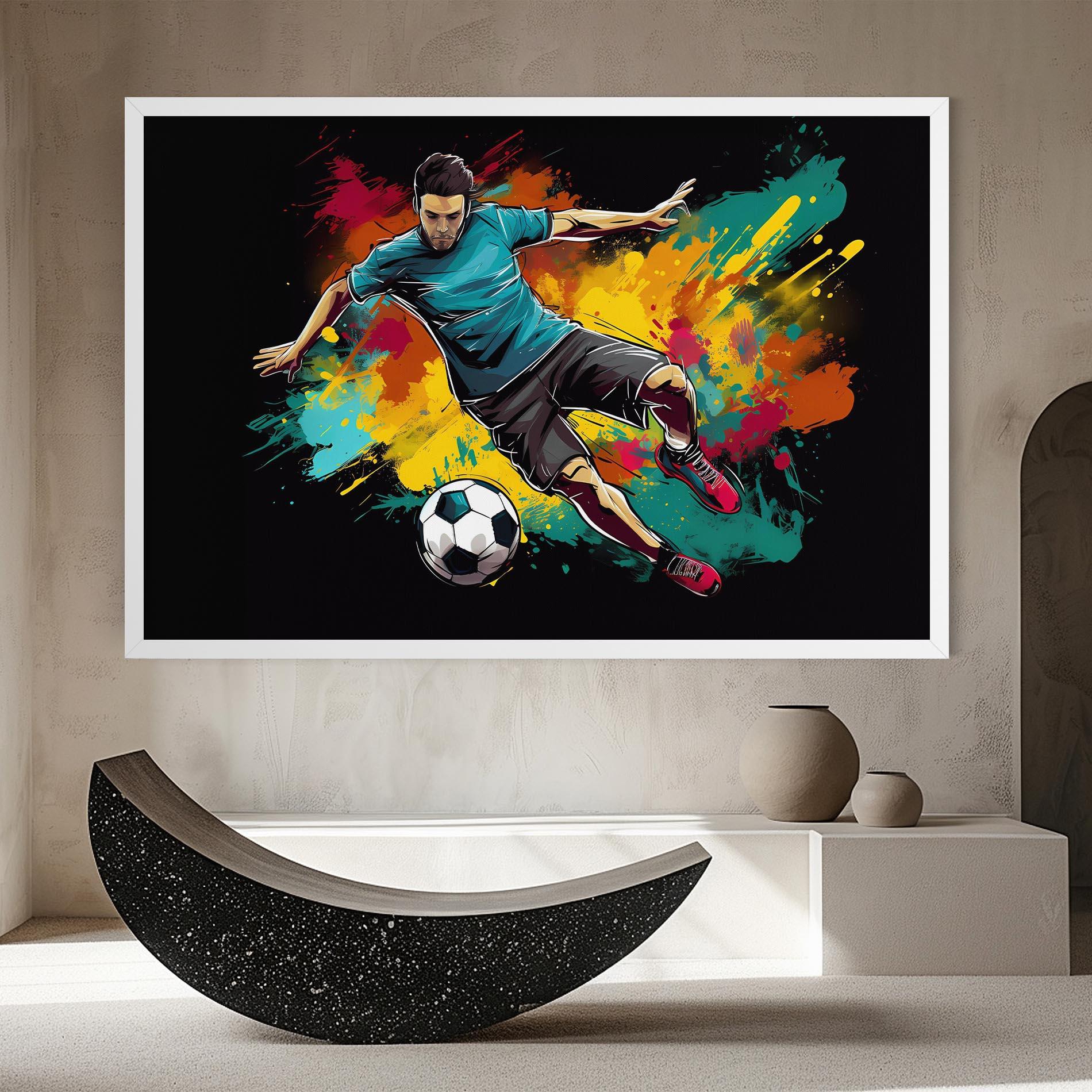 Obraz na Płótnie Foot Force mockup 8