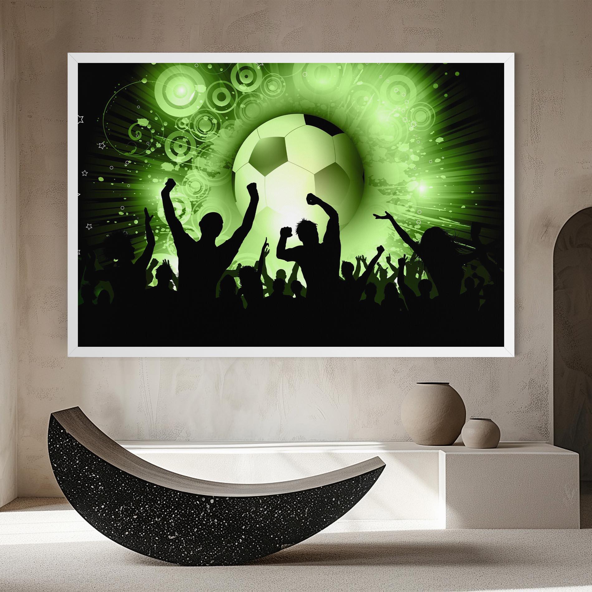 Obraz na Płótnie Football Crowd mockup 8