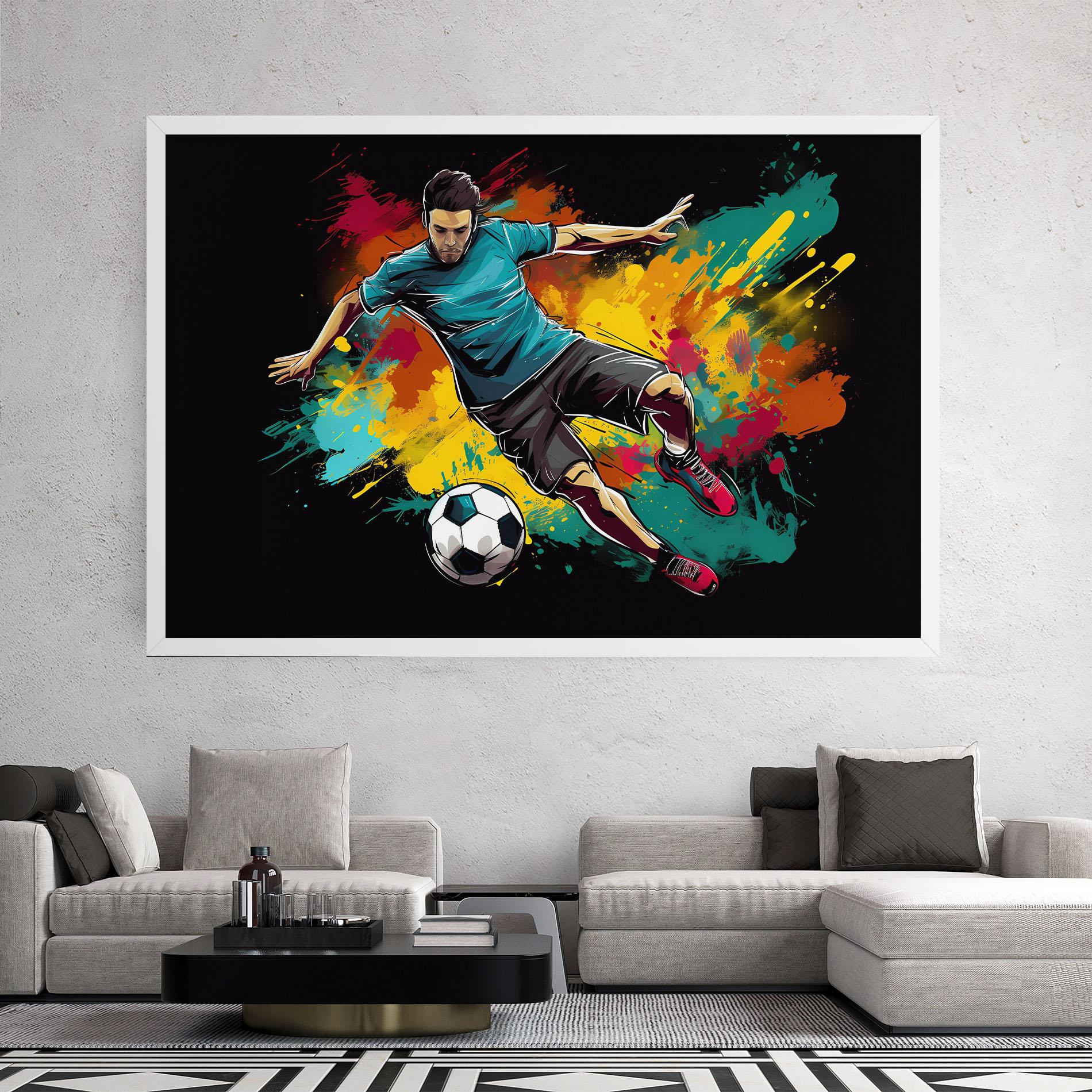 Obraz na Płótnie Foot Force mockup 2