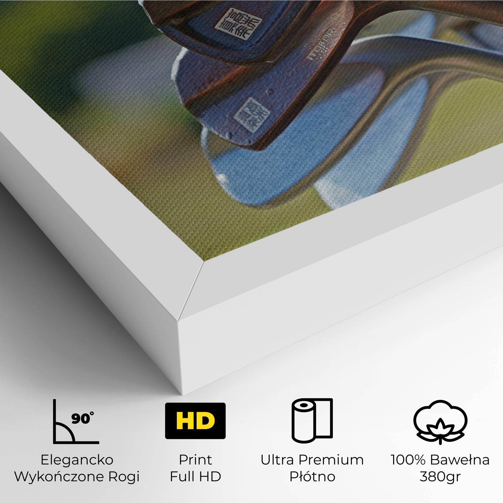 Obraz na Płótnie Brown Golf Club mockup 4