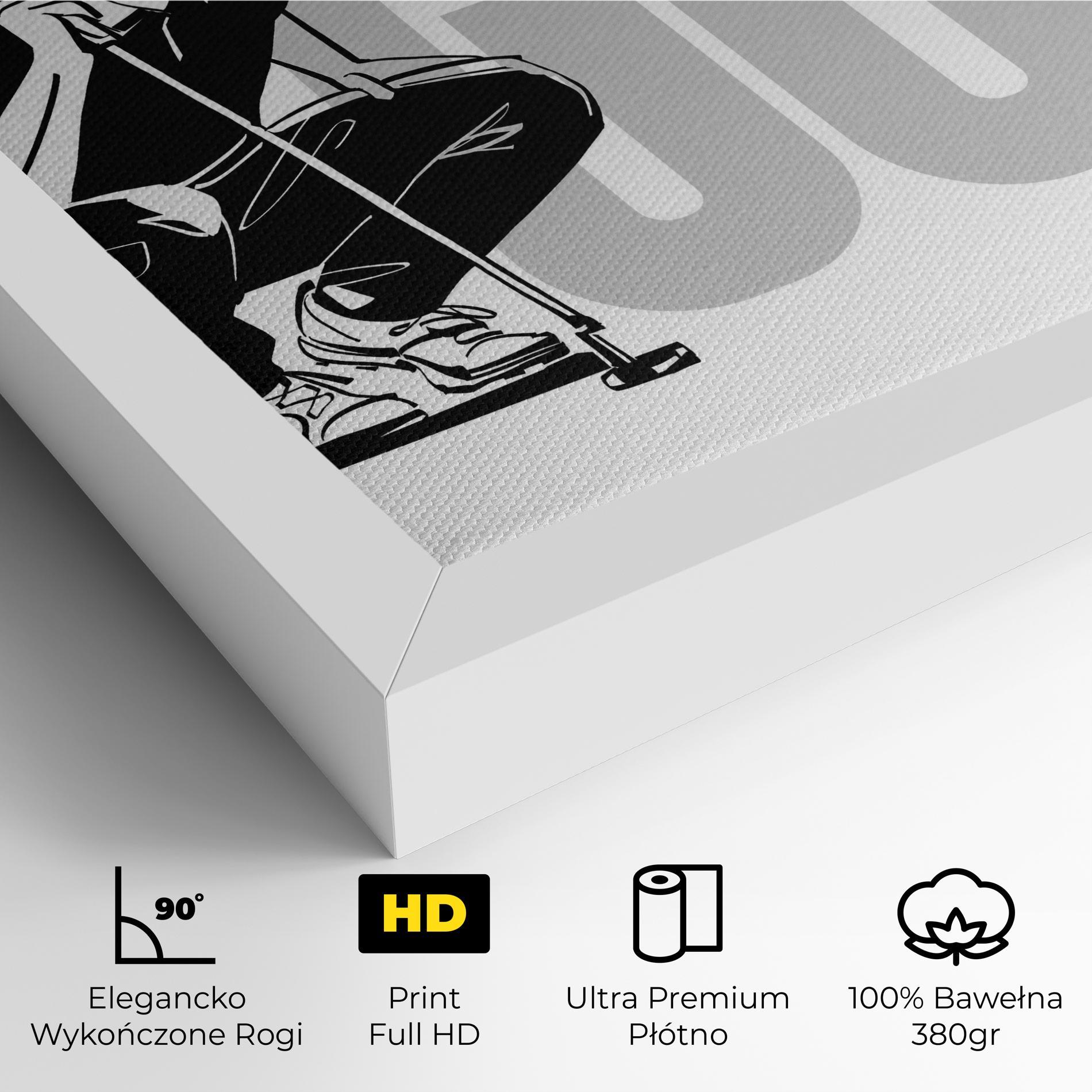 Obraz na Płótnie Golf mockup 4