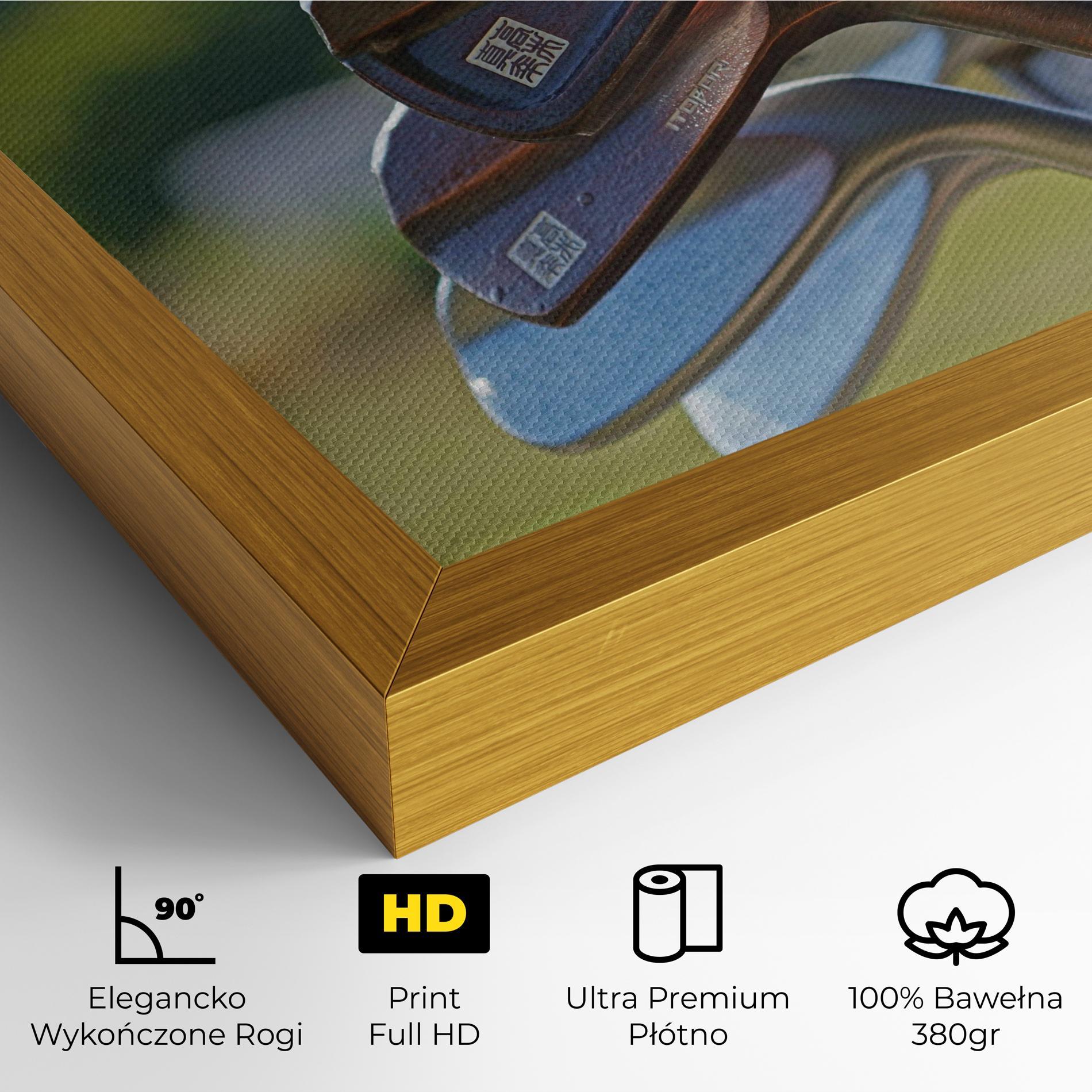 Obraz na Płótnie Brown Golf Club mockup 4