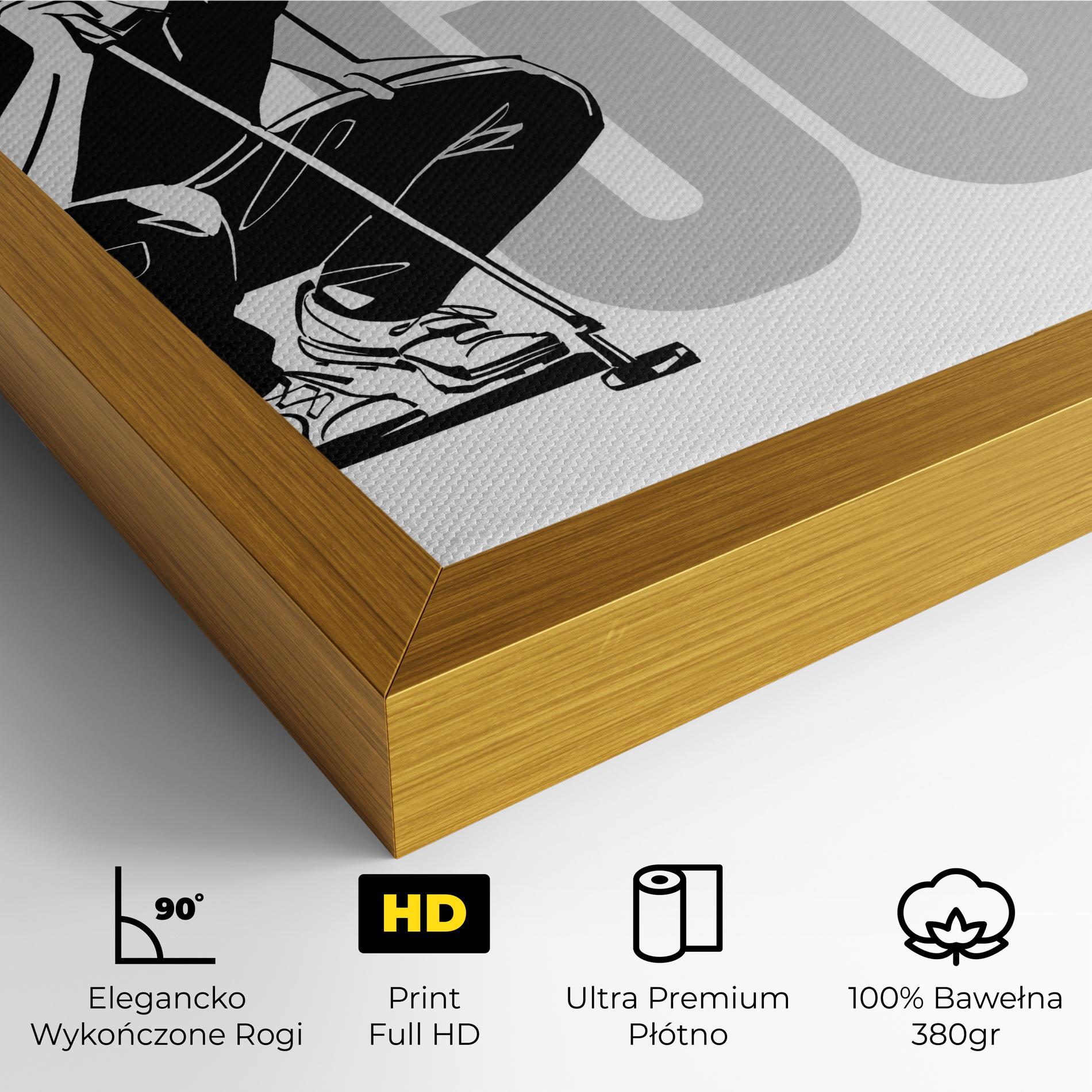 Obraz na Płótnie Golf mockup 4