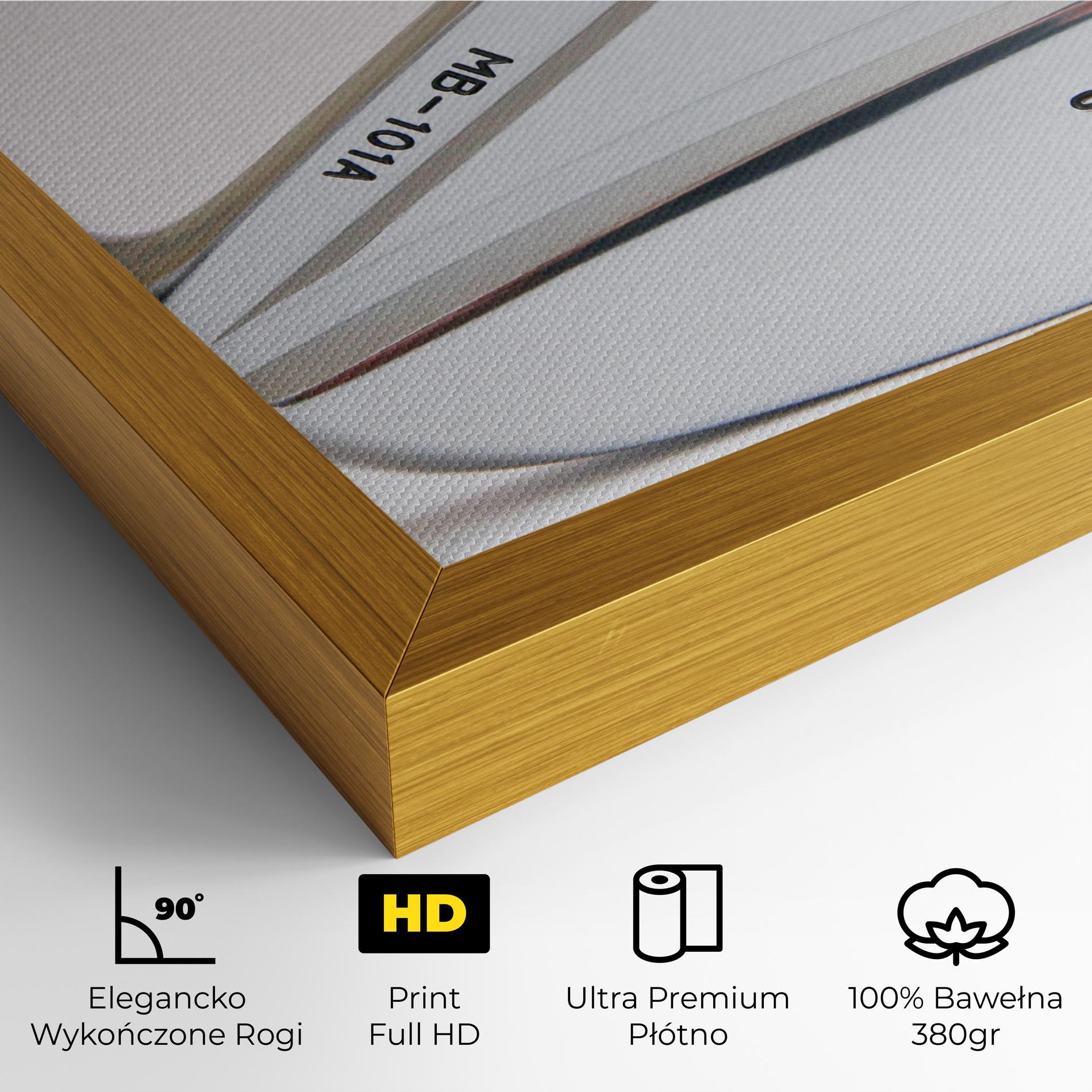 Obraz na Płótnie Shiny Golf Club mockup 4