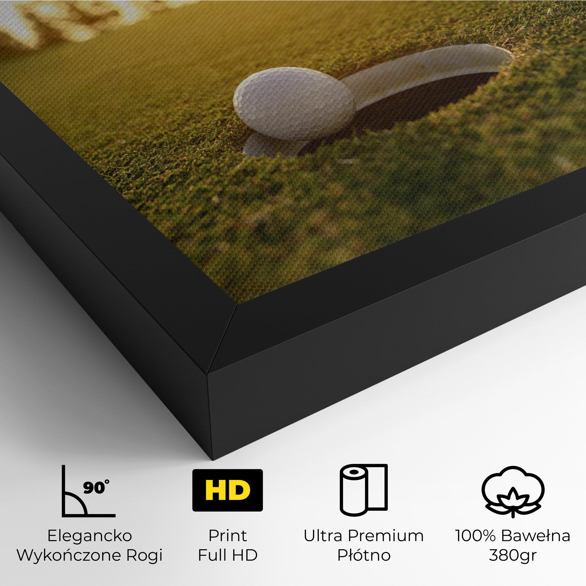 Obraz na Płótnie Golfer Concept mockup 4