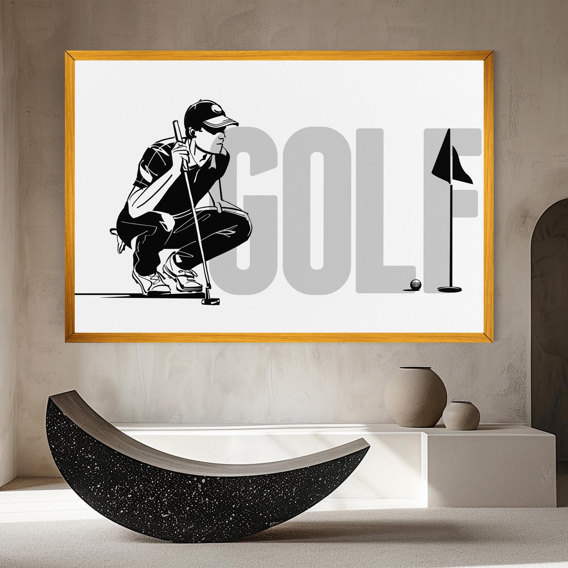 Obraz na Płótnie Golf mockup 8