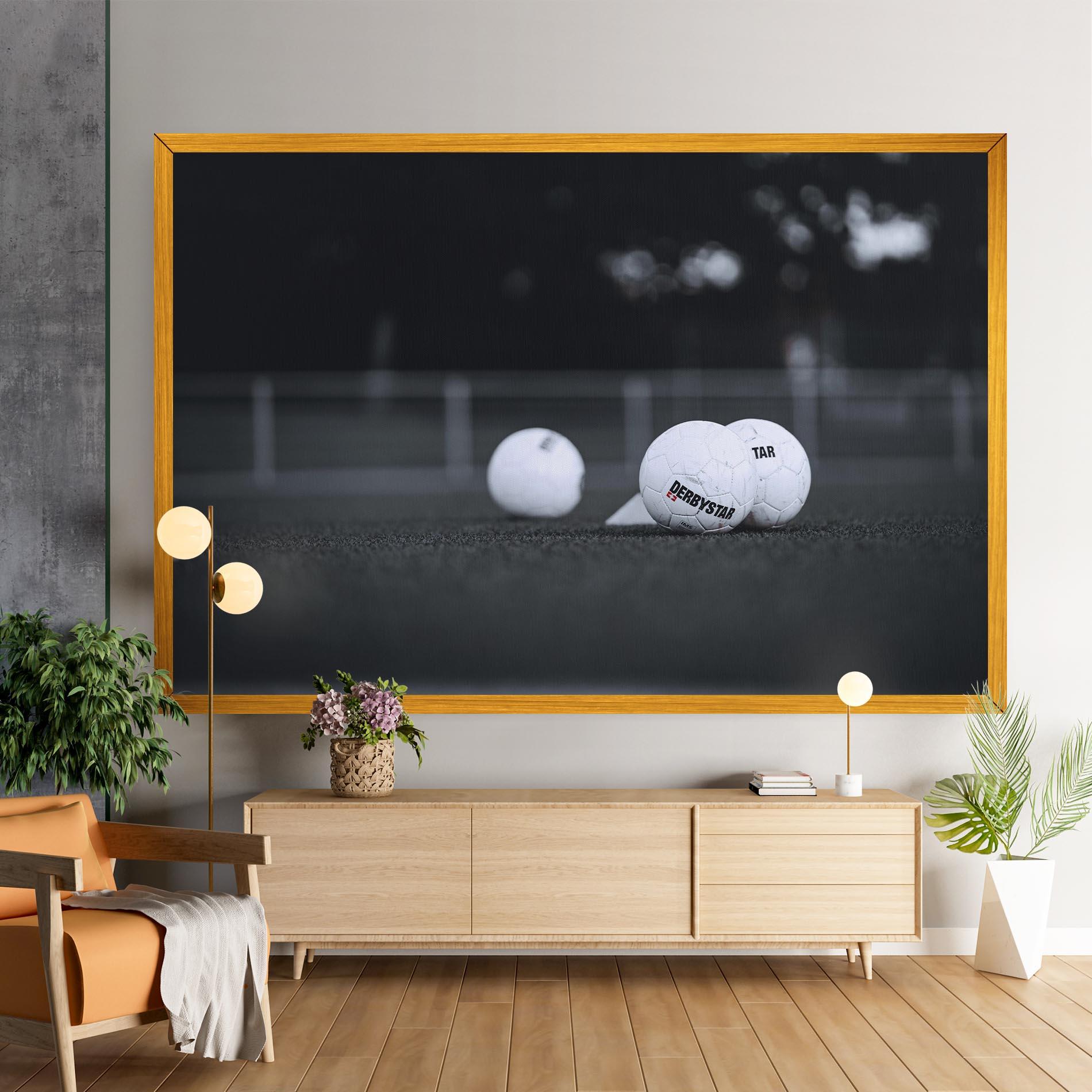 Obraz na Płótnie Golf Ball On Grey mockup 9