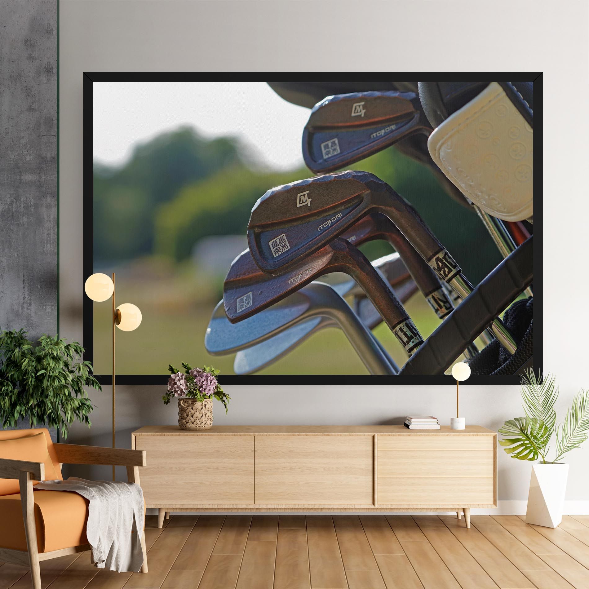 Brown Golf Club mockup 9