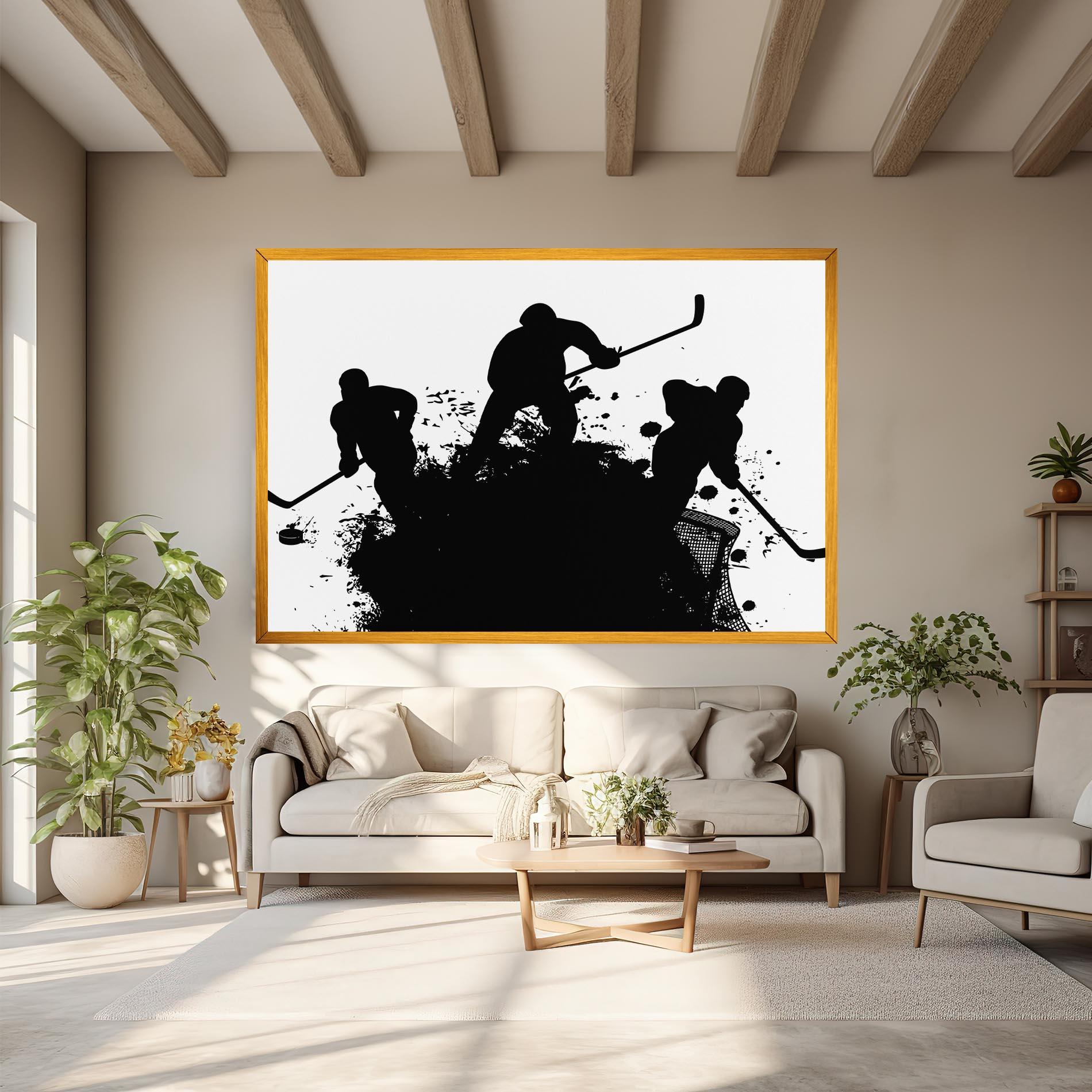 Obraz na Płótnie Hockey Tree mockup 6