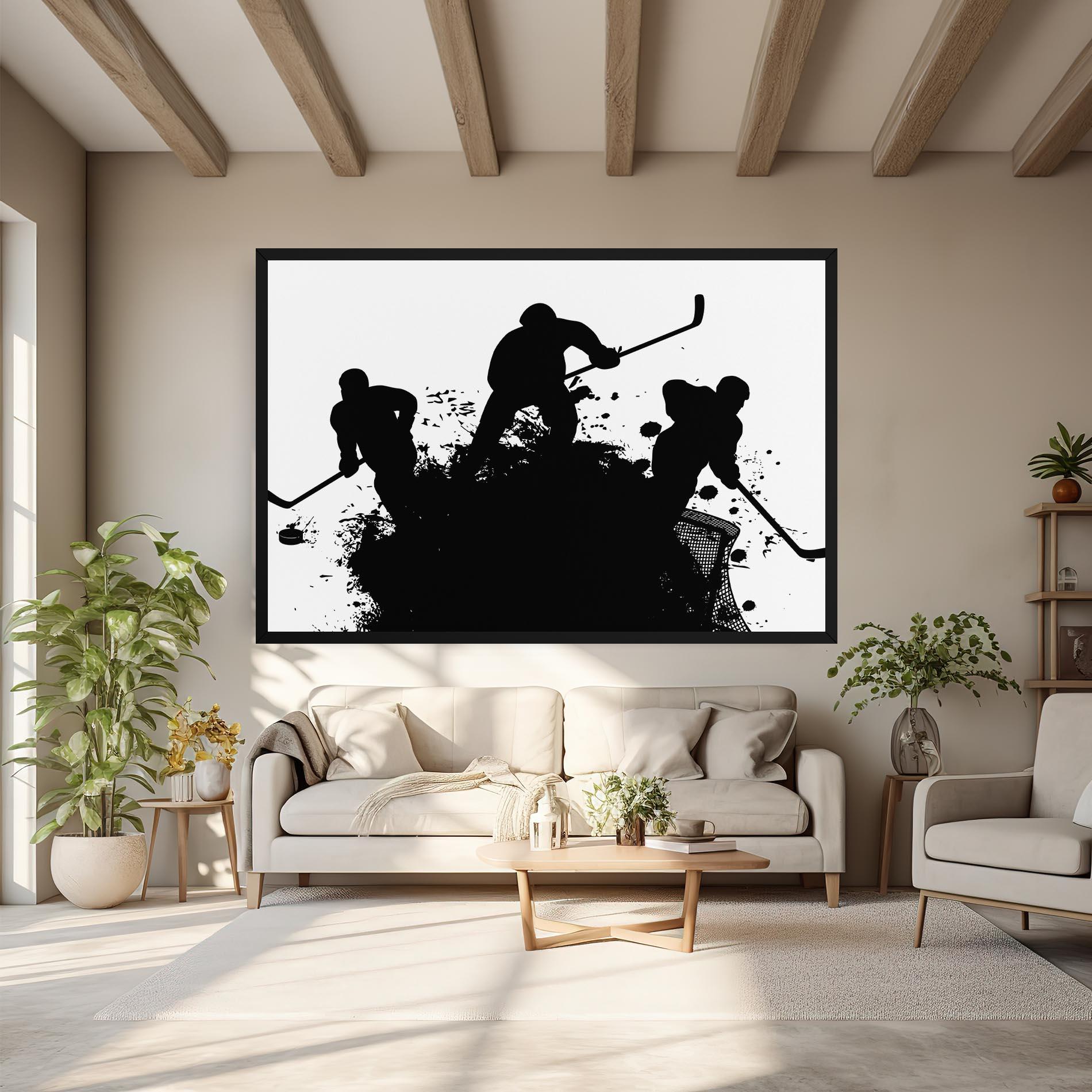 Obraz na Płótnie Hockey Tree mockup 6