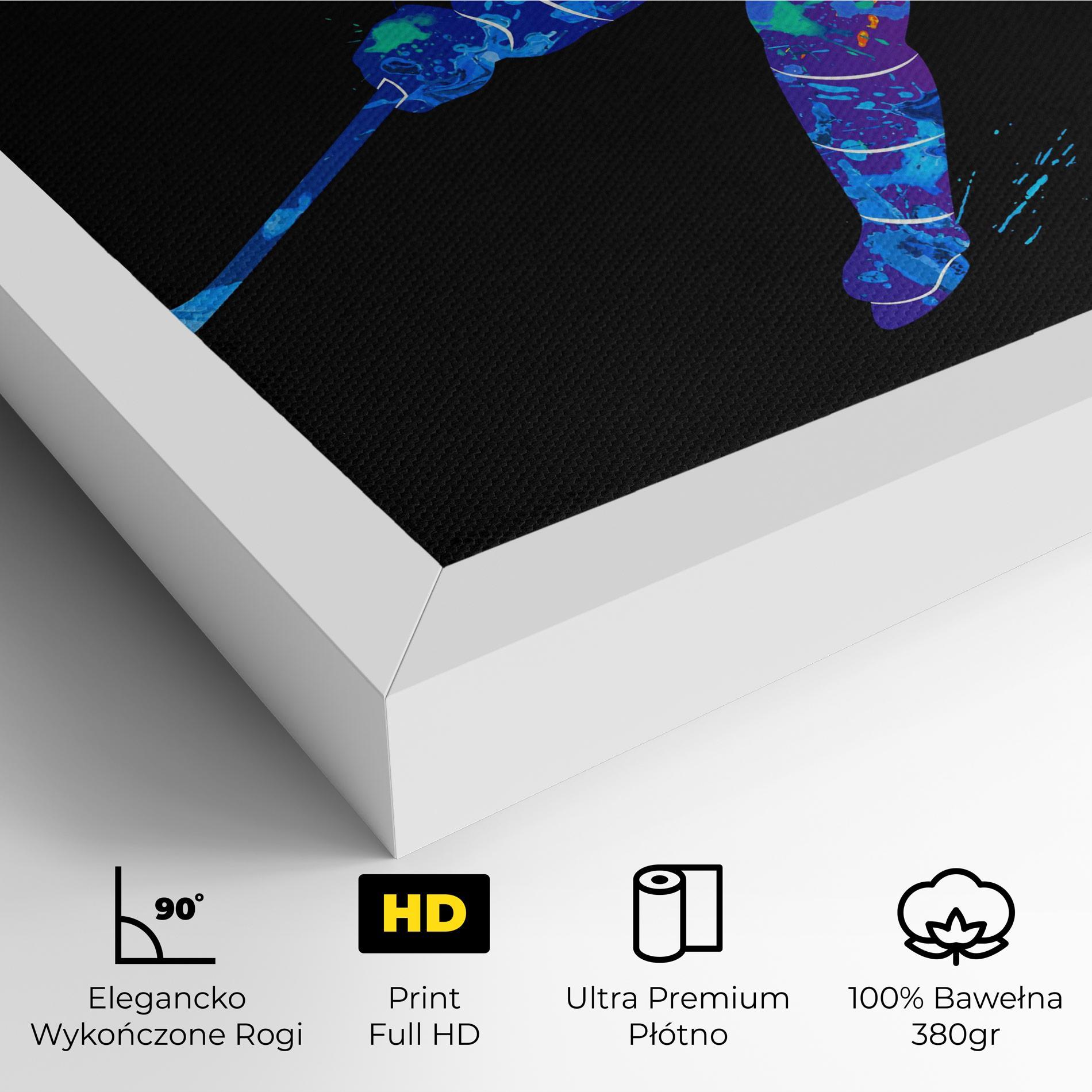 Obraz na Płótnie Color Mix Art mockup 4