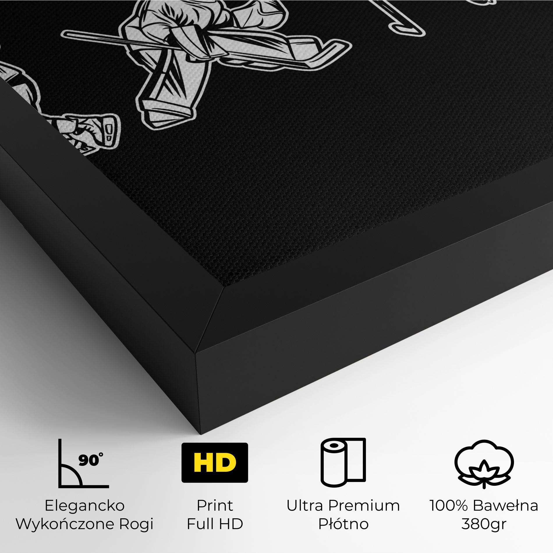 Obraz na Płótnie Hockey Four mockup 4