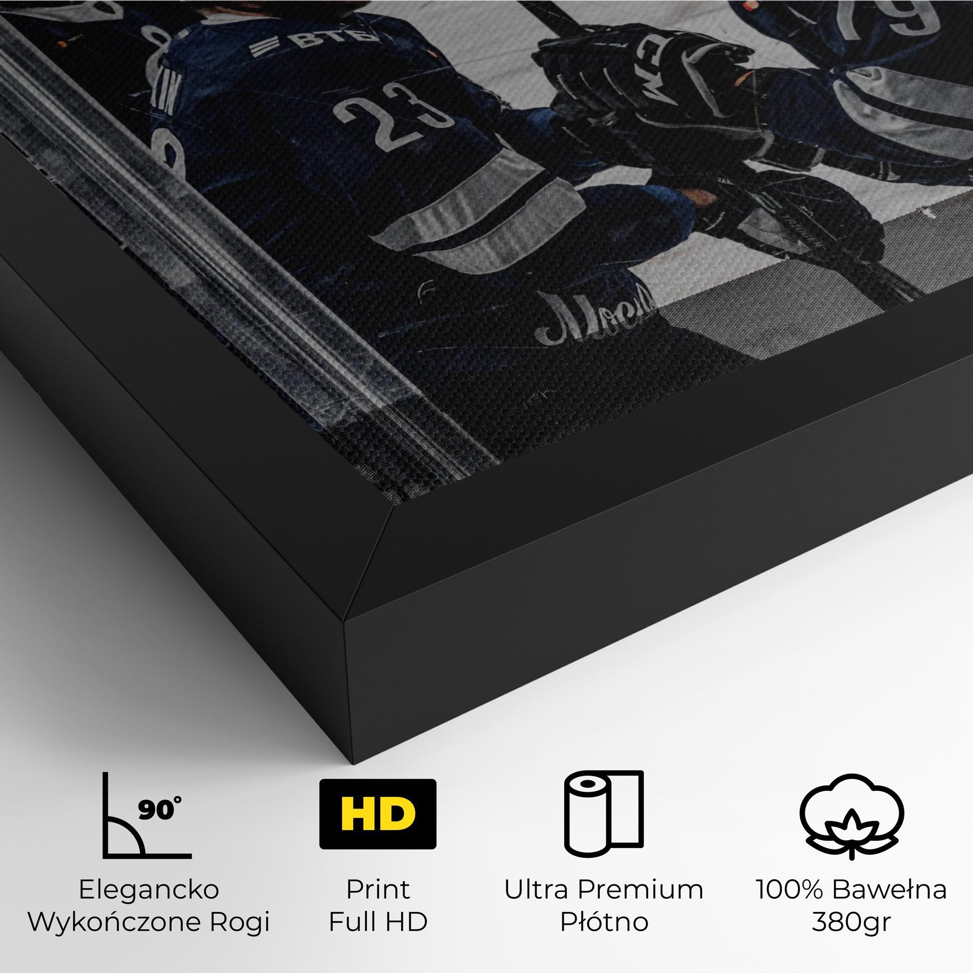 Obraz na Płótnie Hockey Players mockup 4