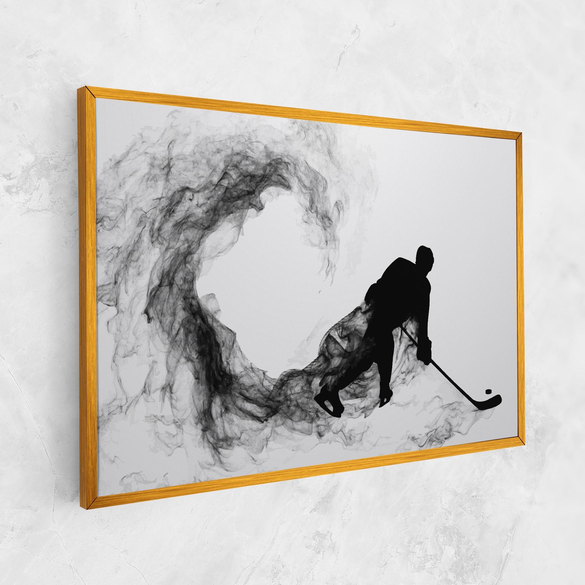 Obraz na Płótnie Hockey Smoke mockup 1