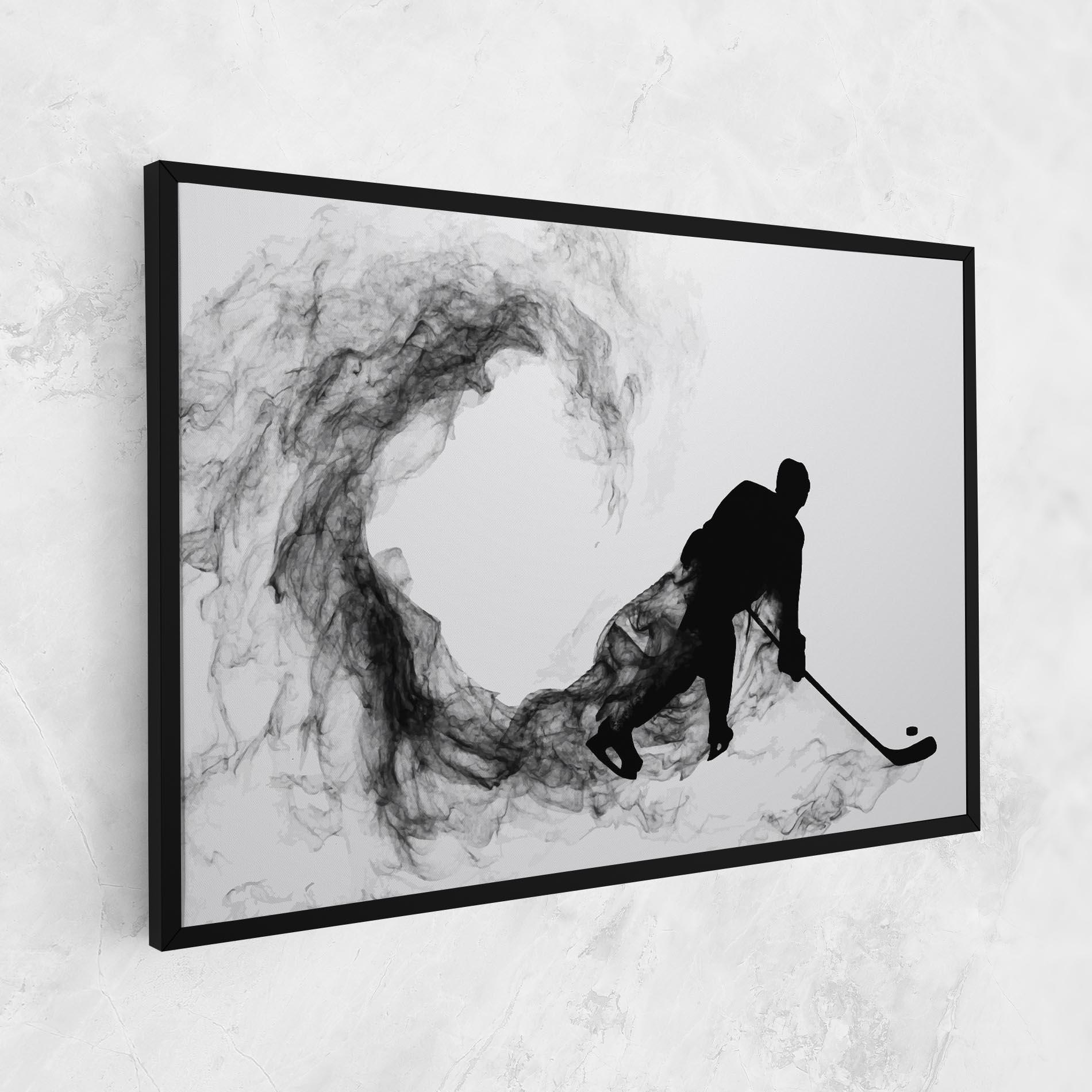Obraz na Płótnie Hockey Smoke mockup 1