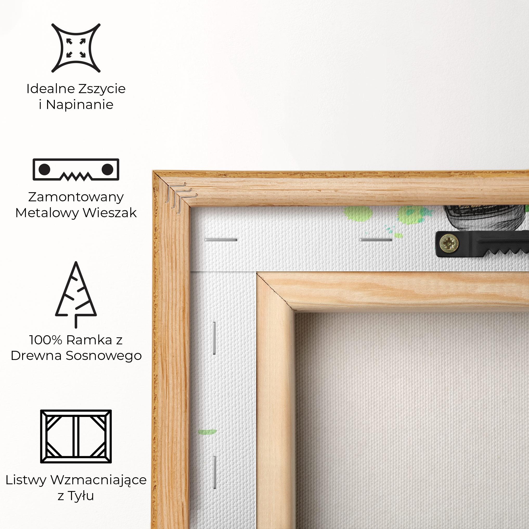 Obraz na Płótnie Green Hockey mockup 5