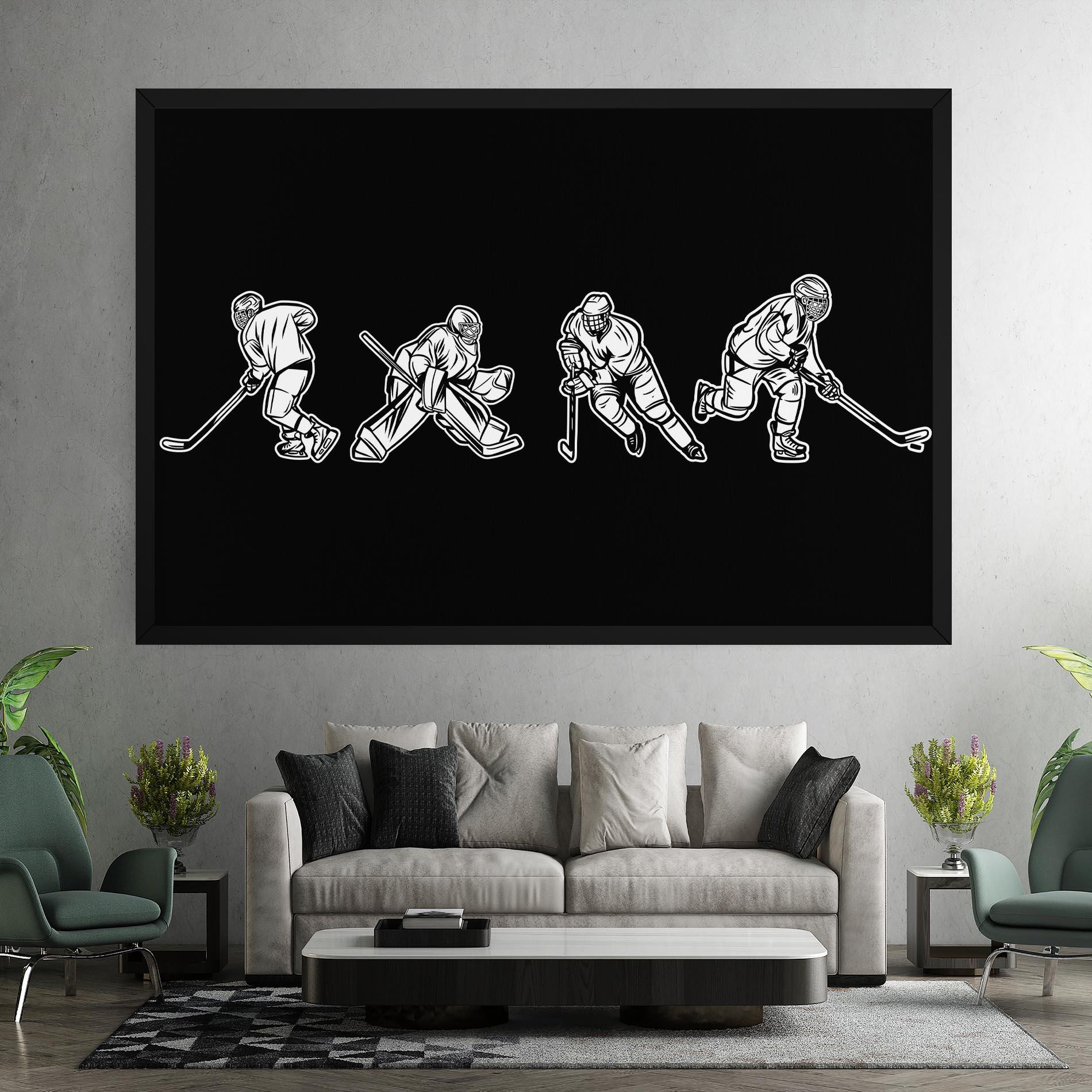 Obraz na Płótnie Hockey Four mockup 7