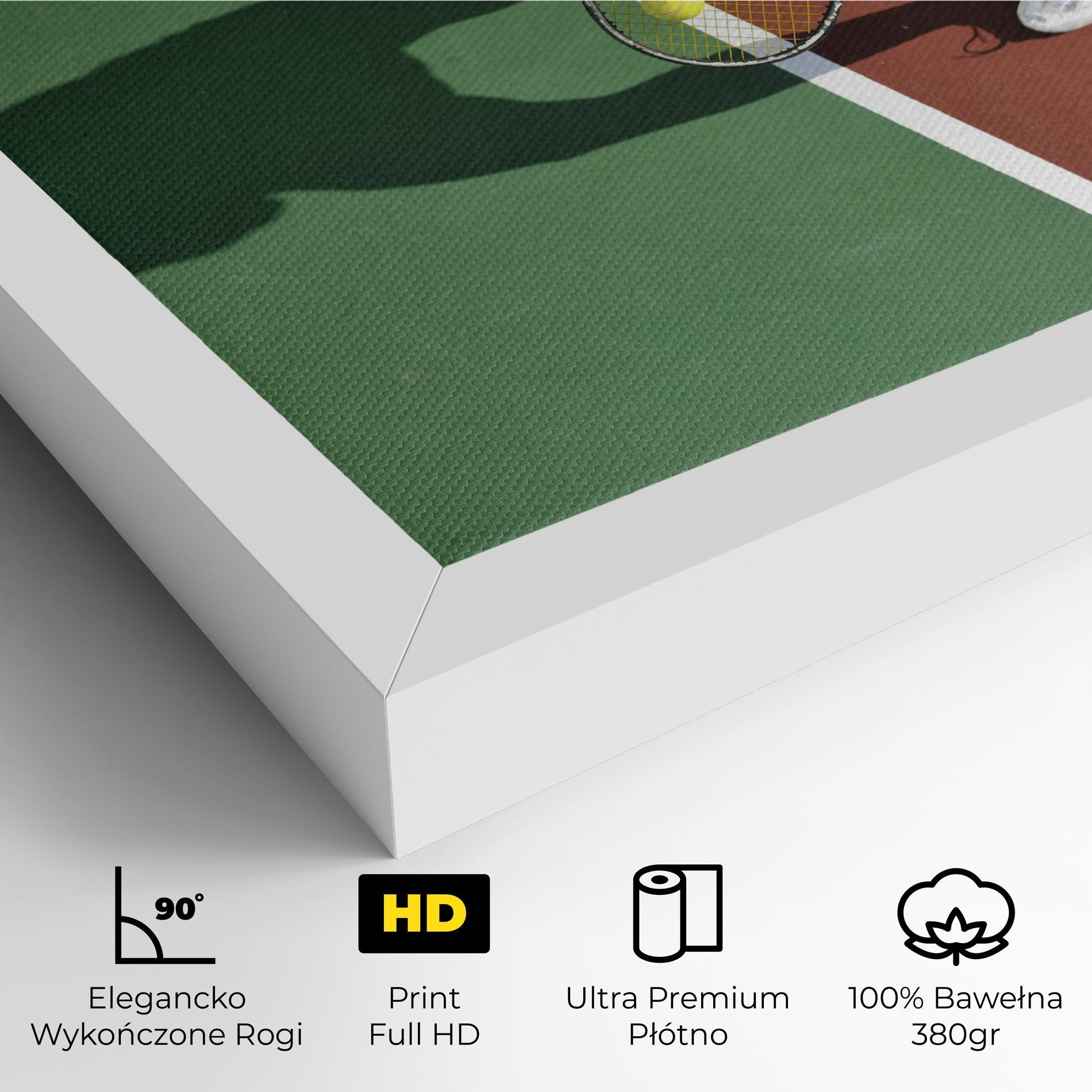 Obraz na Płótnie Outdoor Tennis mockup 4