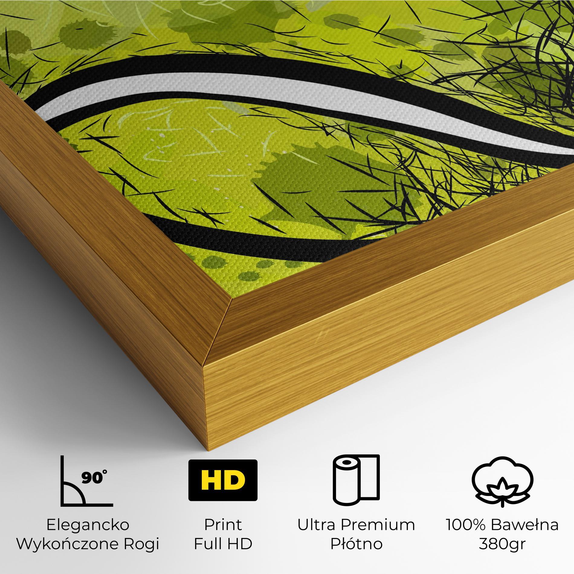 Obraz na Płótnie Big Tennis Ball mockup 4