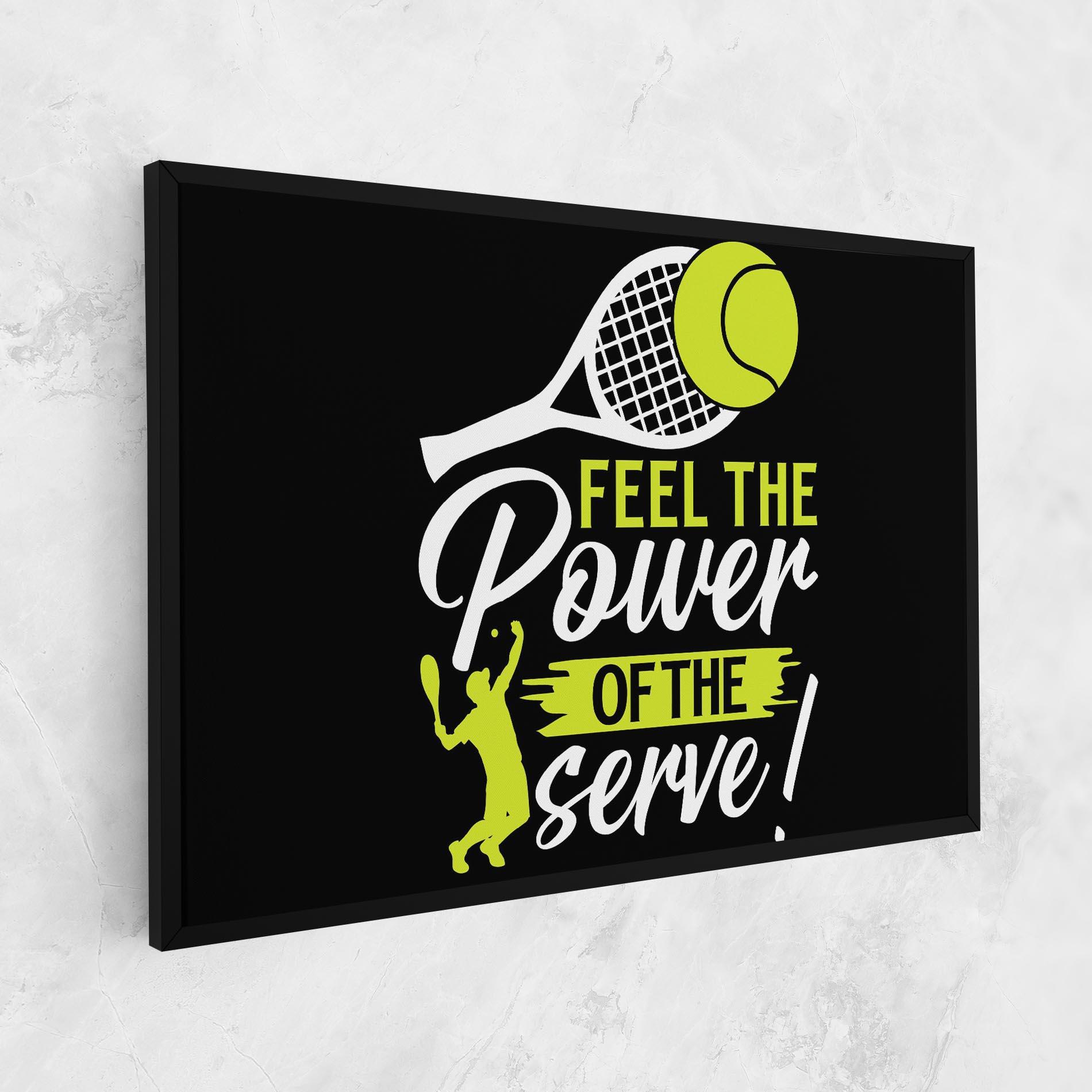 Obraz na Płótnie Power Serve mockup 1