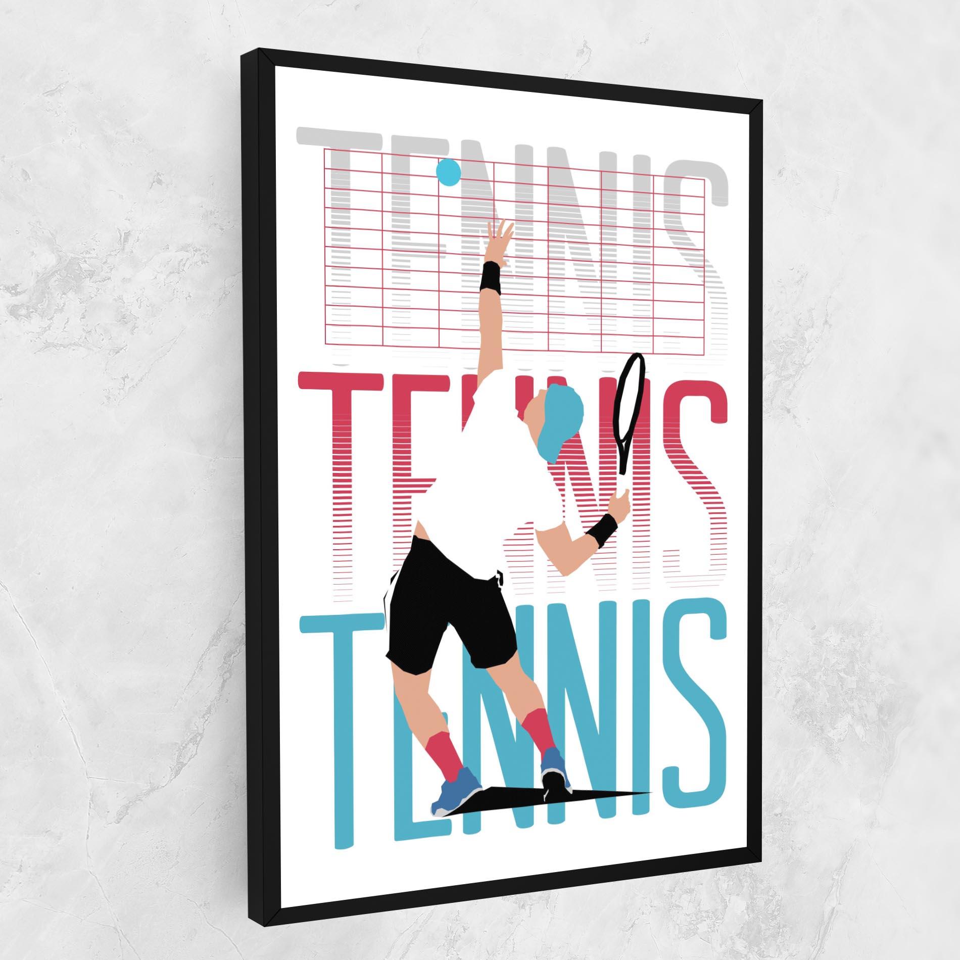 Obraz na Płótnie Tennis Ball Jump mockup 1