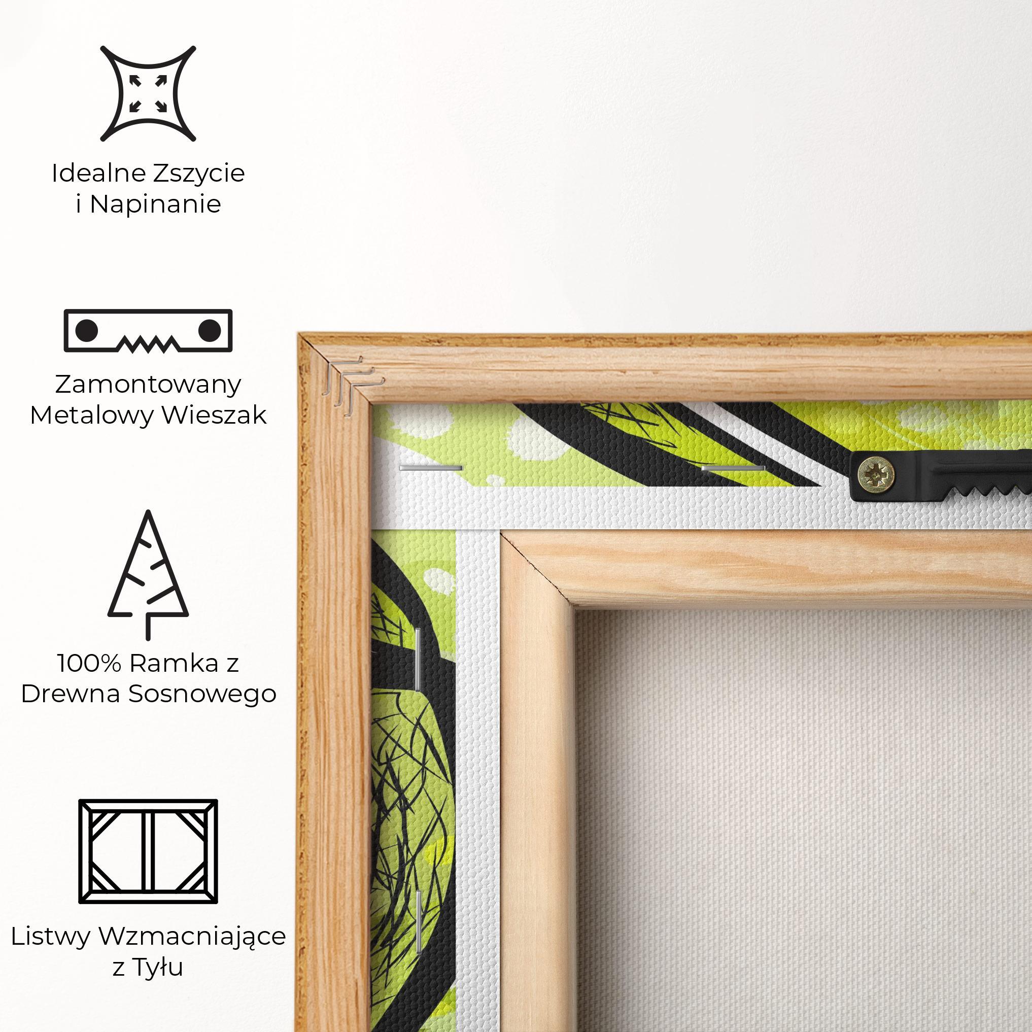 Obraz na Płótnie Big Tennis Ball mockup 5