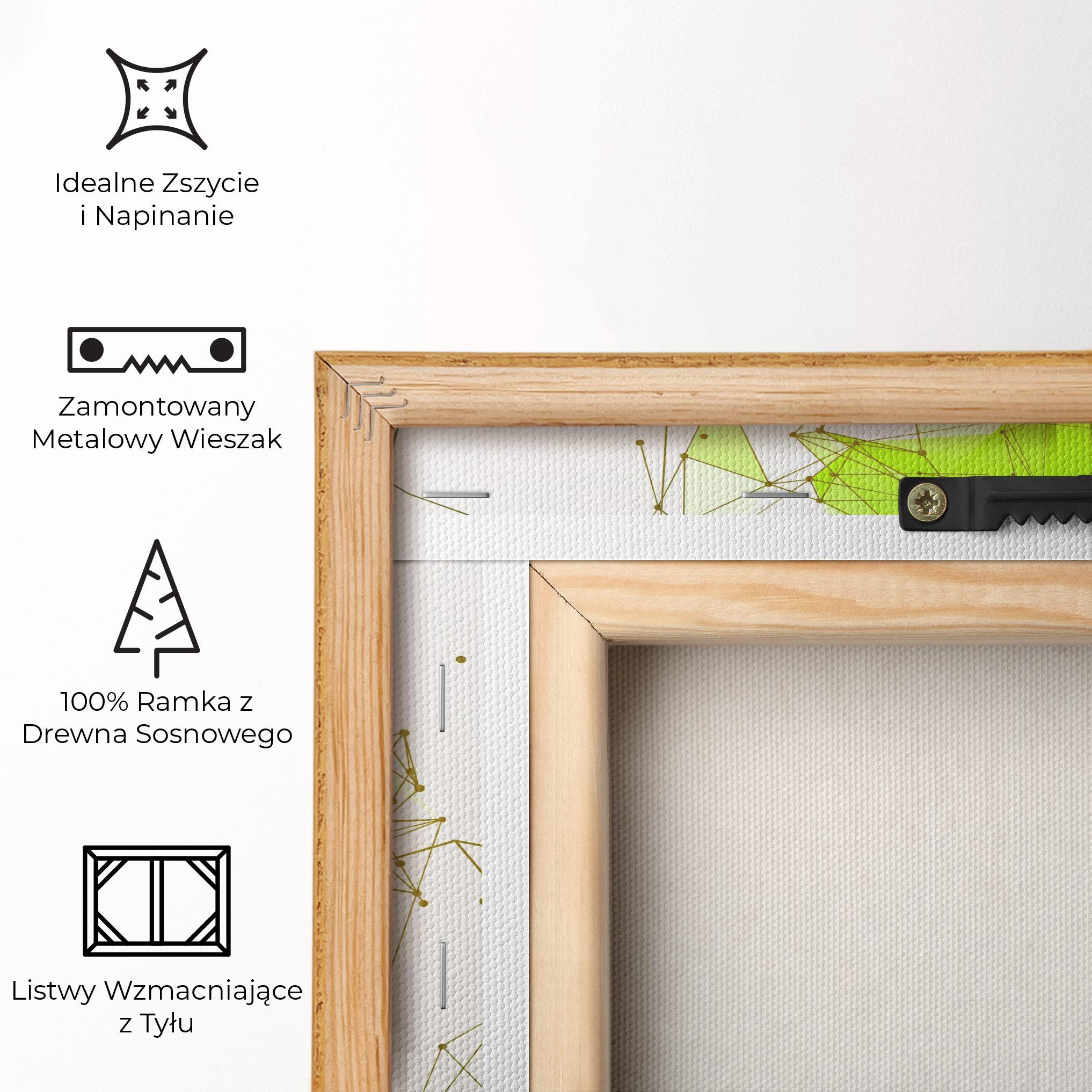 Obraz na Płótnie Green Line Tennis mockup 5