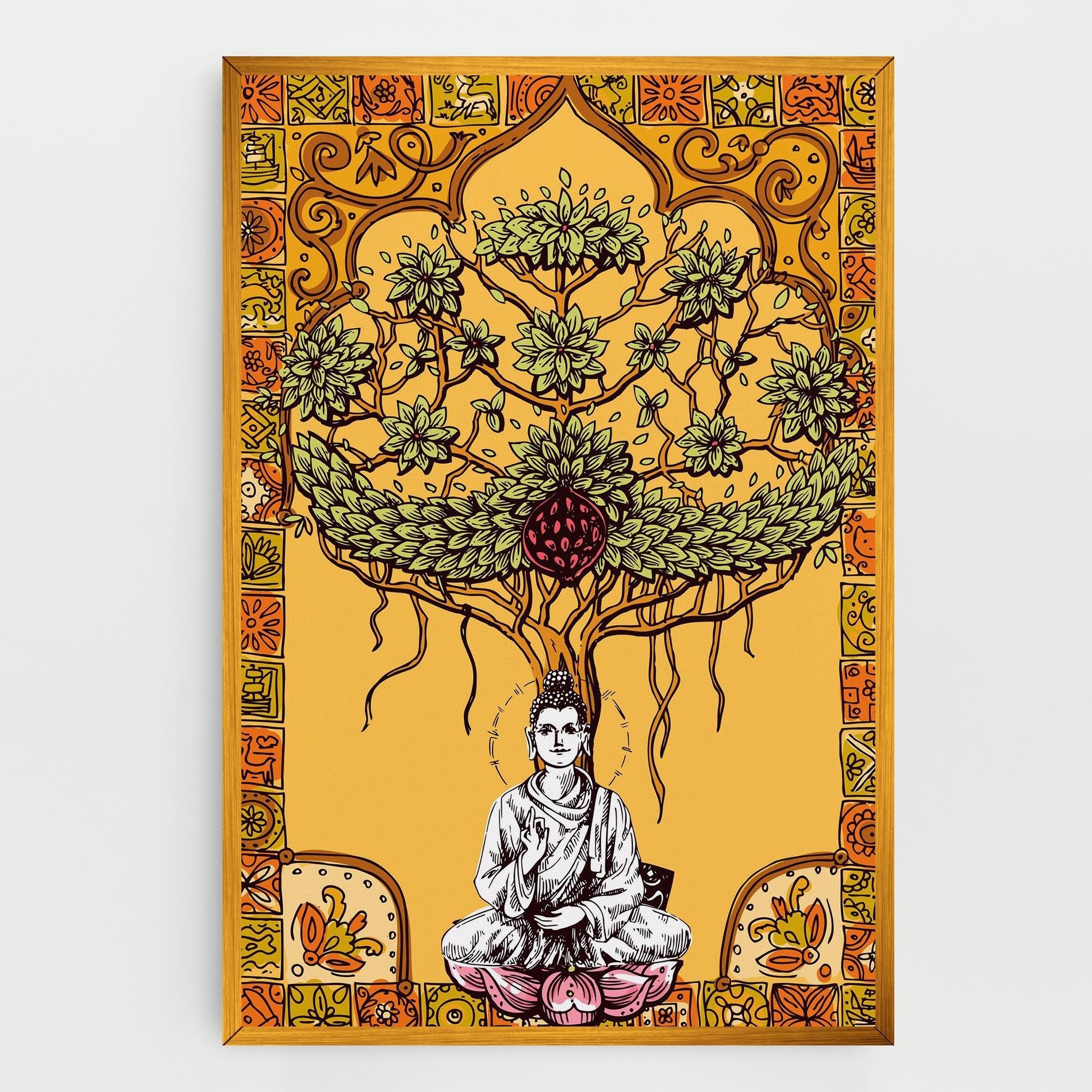 Obraz na Płótnie Meditation Three mockup 0