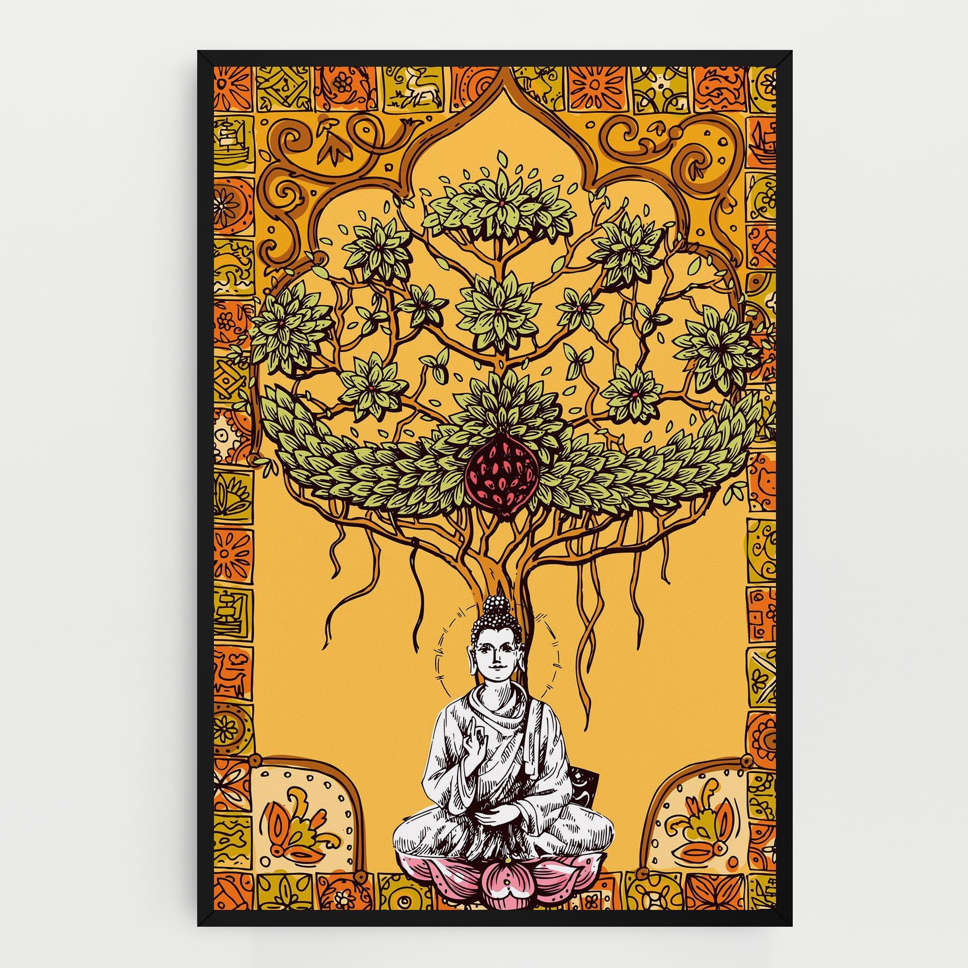 Obraz na Płótnie Meditation Three mockup 0