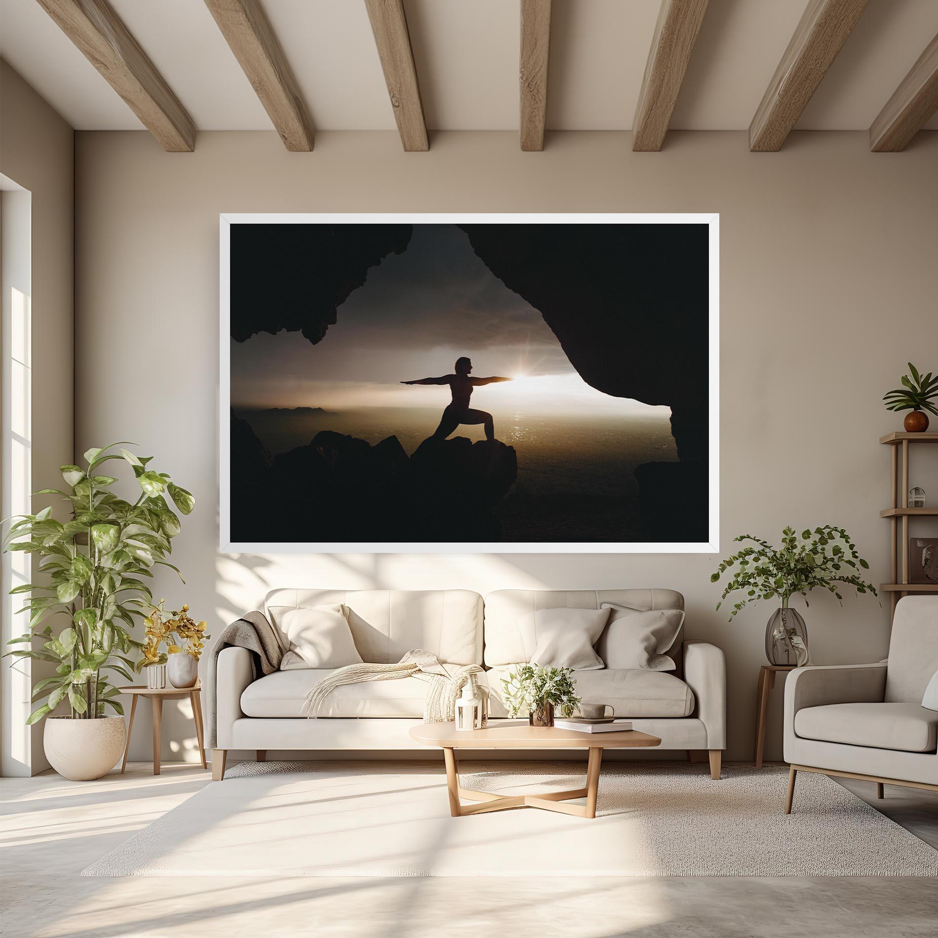 Obraz na Płótnie Harmony Hues mockup 6