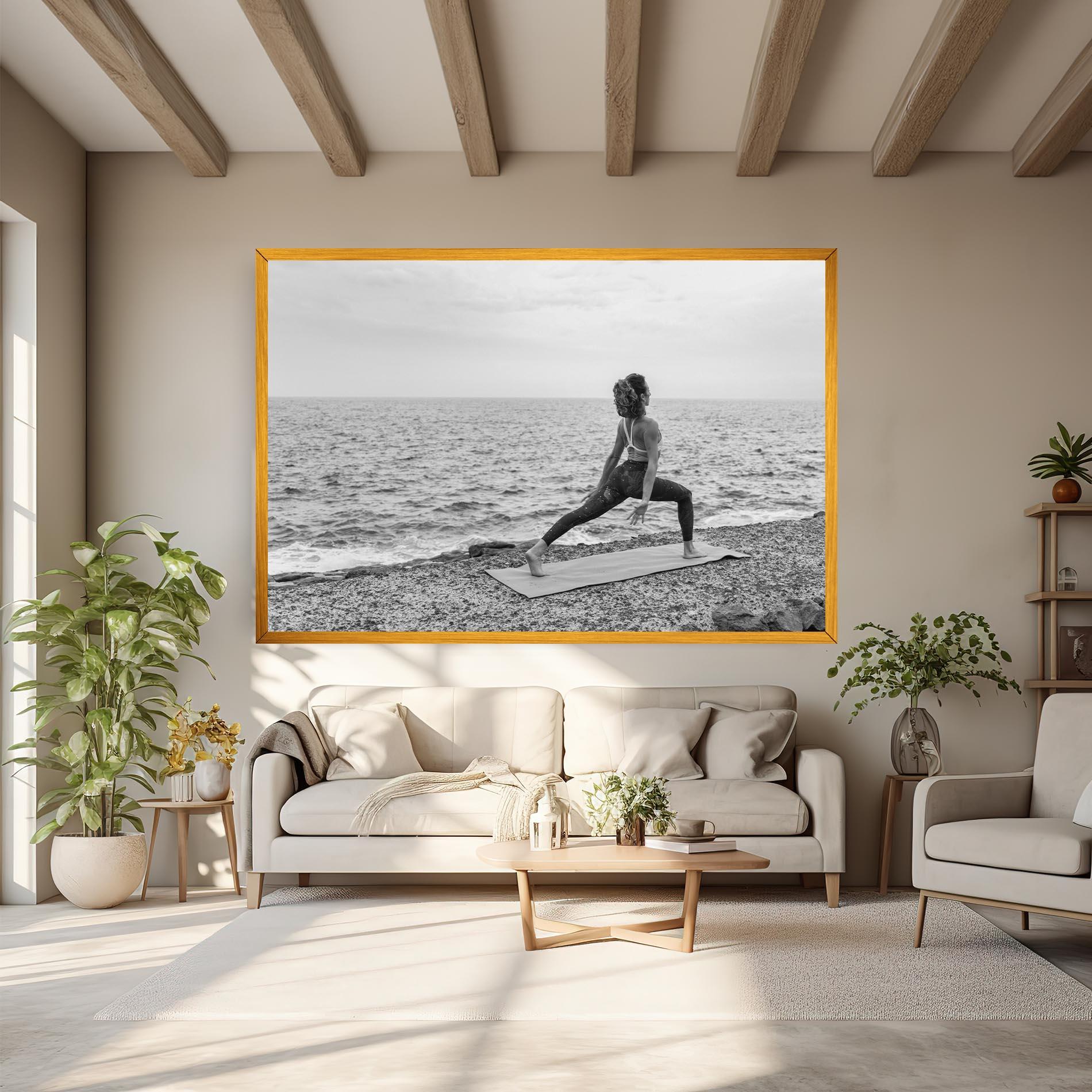 Obraz na Płótnie Blissful Balance mockup 6